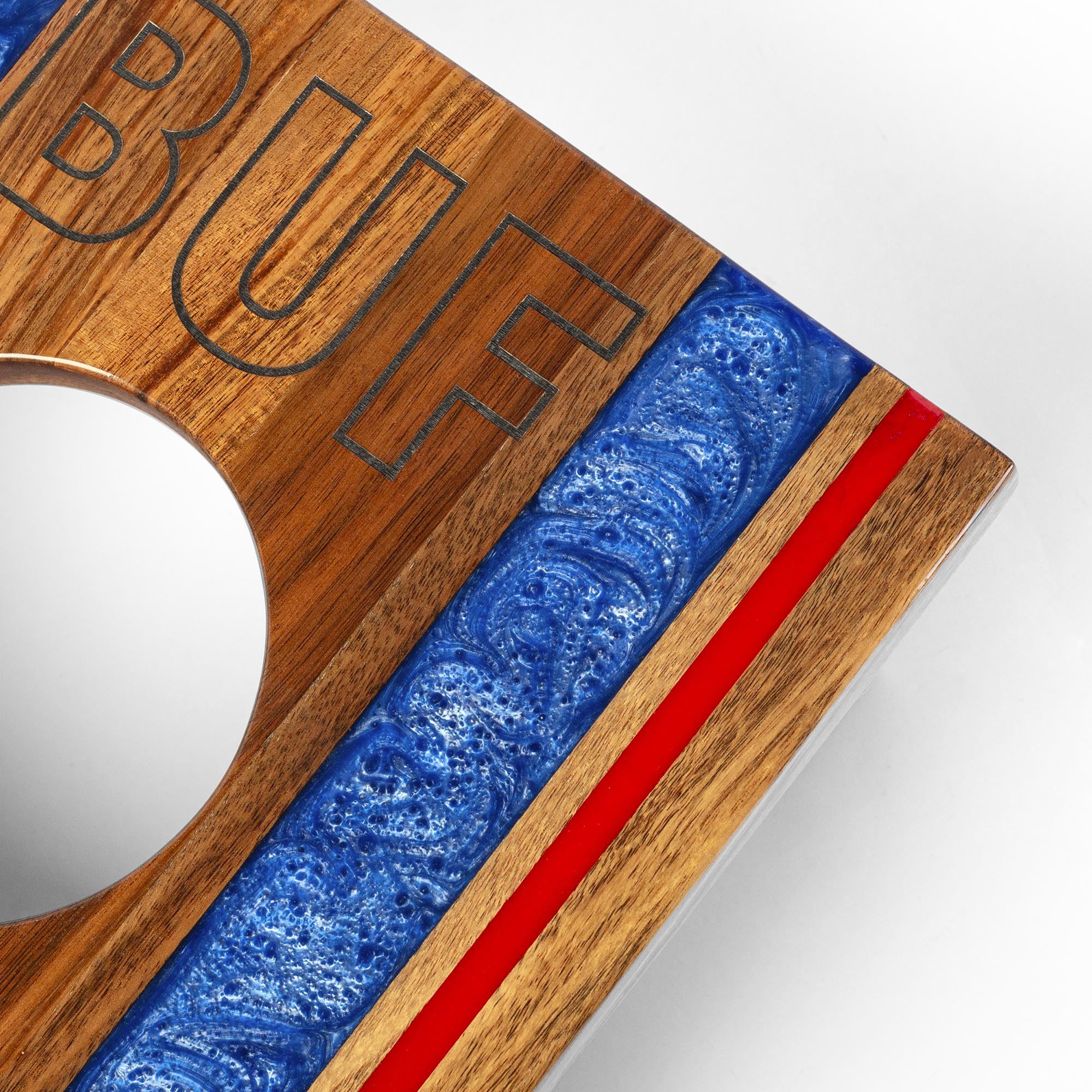 1ft x 2ft Gameday Teams Epoxy Resin Wood Compact Travel Cornhole Board Set - Image 84