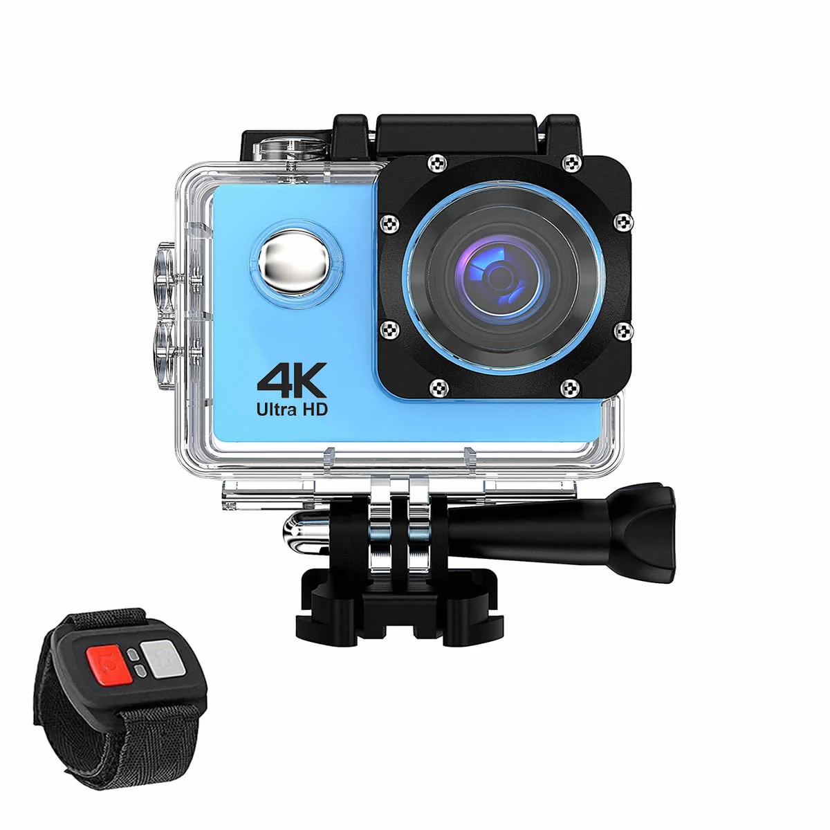 4K Waterproof All Digital UHD WiFi Camera + RF Remote and Accessories - Image 7