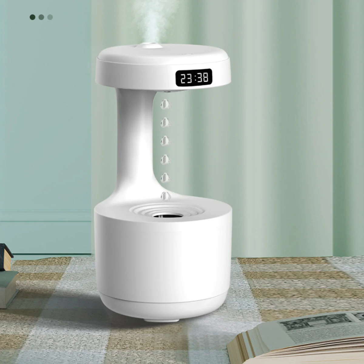 Artistic Anti Gravity Humidifier And Night Light - Image 5