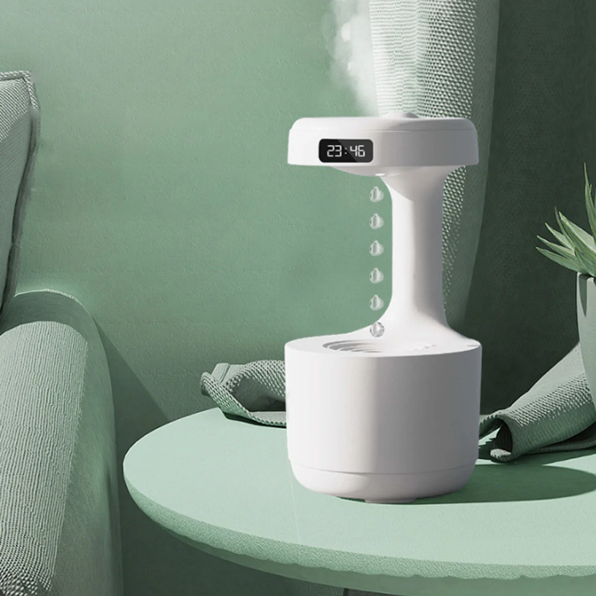 Artistic Anti Gravity Humidifier And Night Light - Image 7