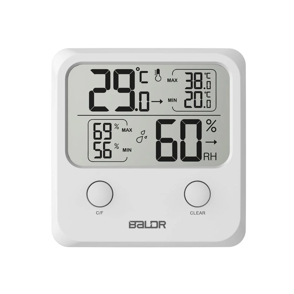 BALDR Digital Thermometer & Hygrometer - Image 2