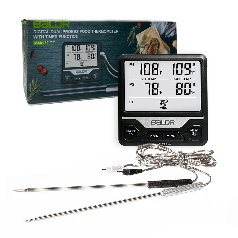 BALDR Dual Probe Digital Cooking Thermometer - Image 6
