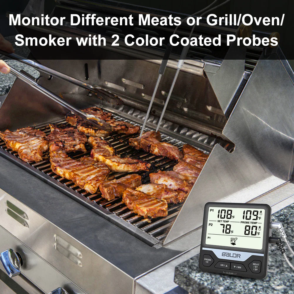 BALDR Dual Probe Digital Cooking Thermometer - Image 7