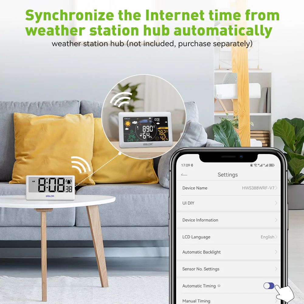BALDR Internet Time Synchronized Precision Clock - Image 4