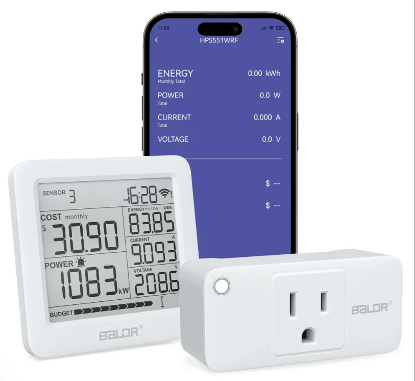 Wi-Fi Power Meter Hub with Smart Socket – Monitor Energy & Set Alerts - Image 2