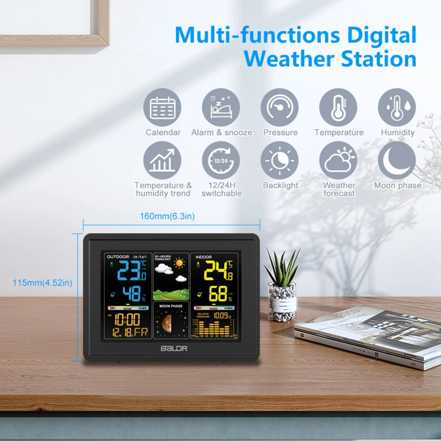 BALDR Wireless Home Weather Station - Image 6