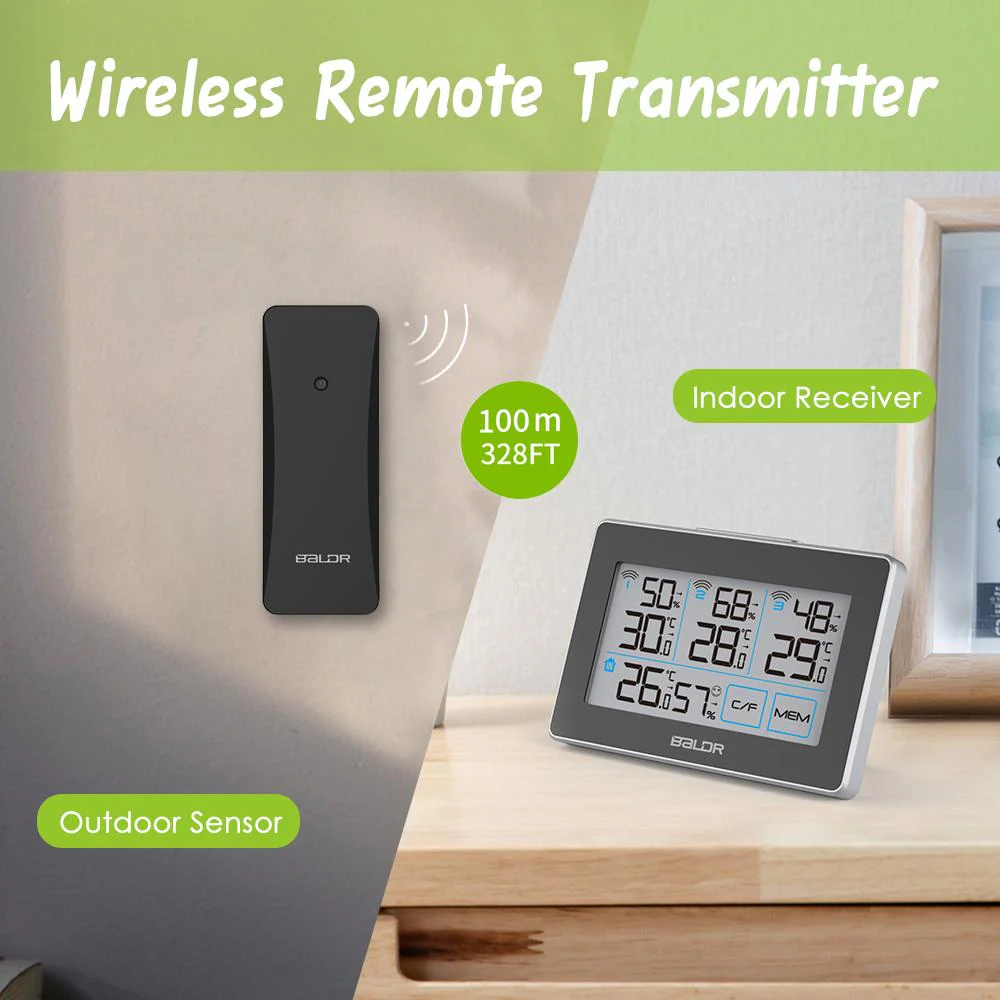 BALDR WS0317BL3 Digital Wireless Weather Station - Image 11