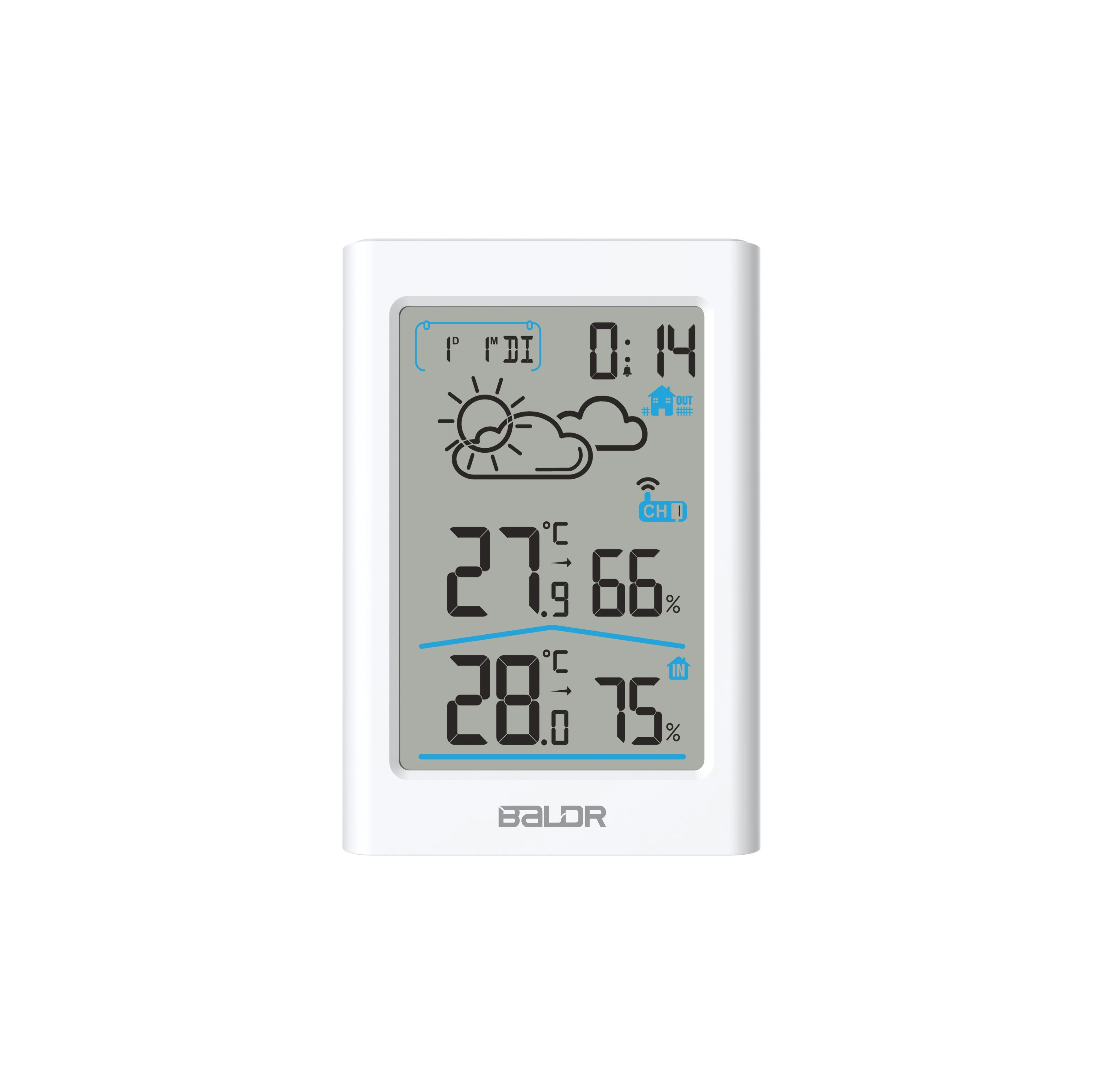 BALDR WS0341 Indoor & Outdoor Thermometer Hygrometer - Image 4