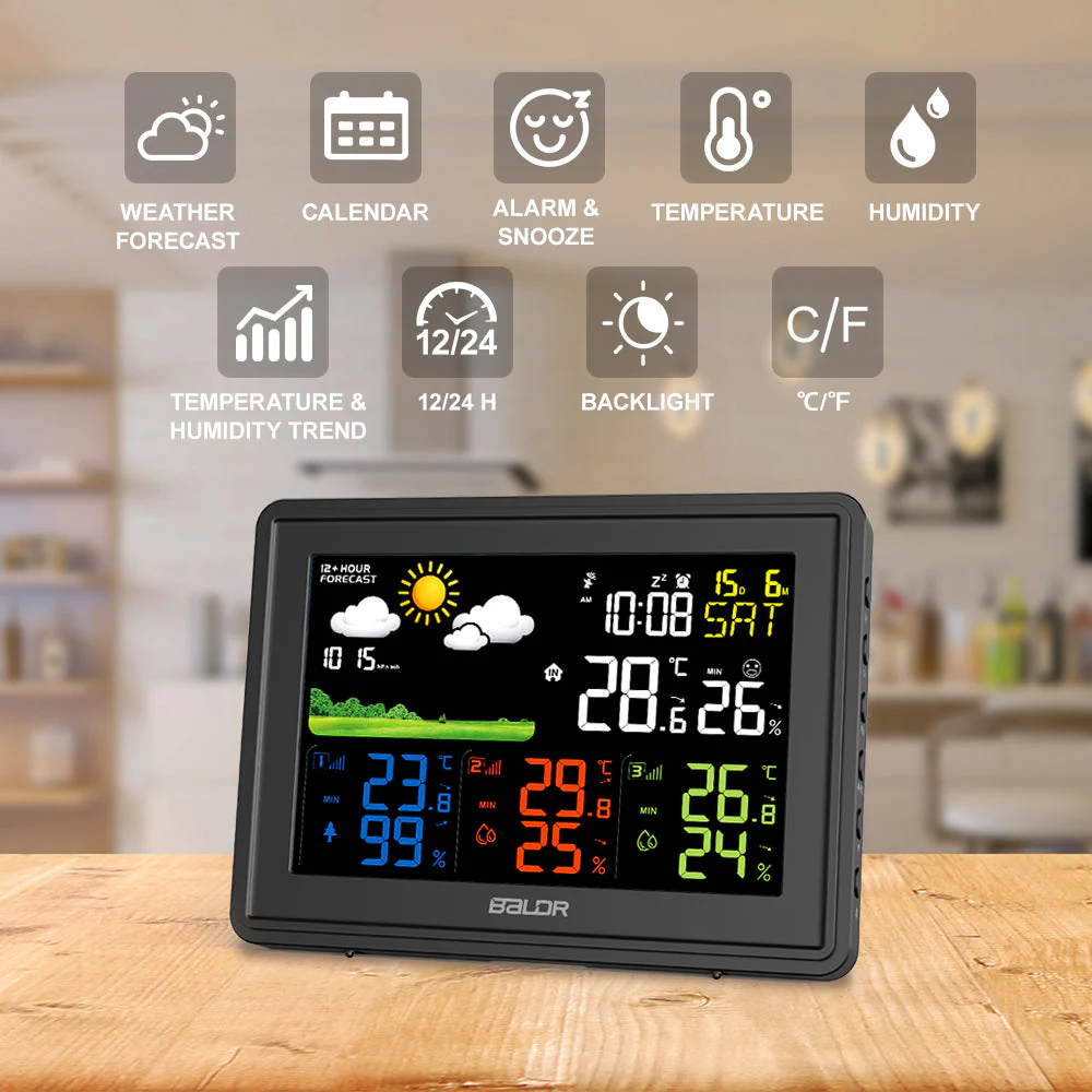 Wireless Indoor Outdoor Weather Station - Image 6