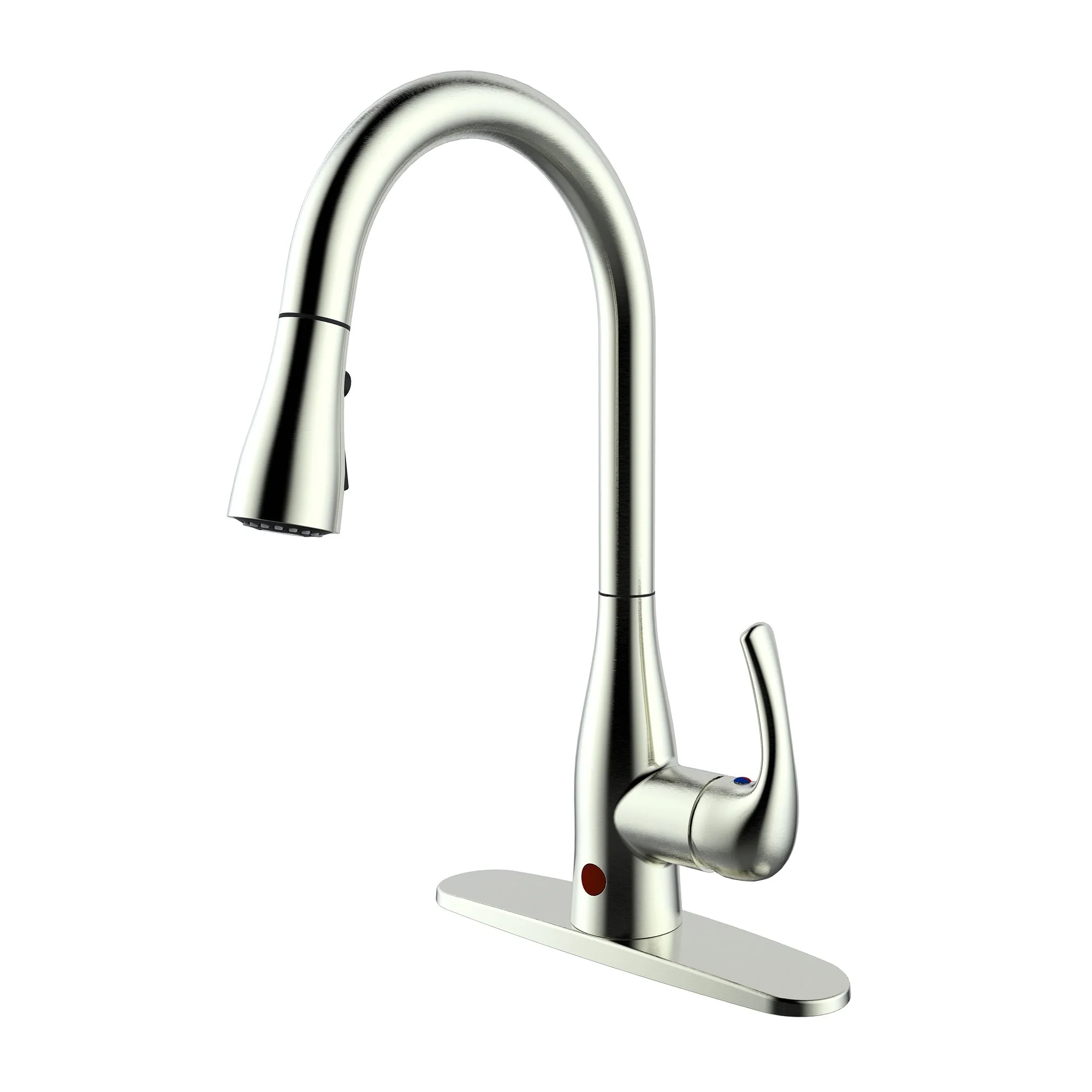 Bio Bidet FLOW Motion Sensor Kitchen Faucet in Brushed Nickel - Image 2