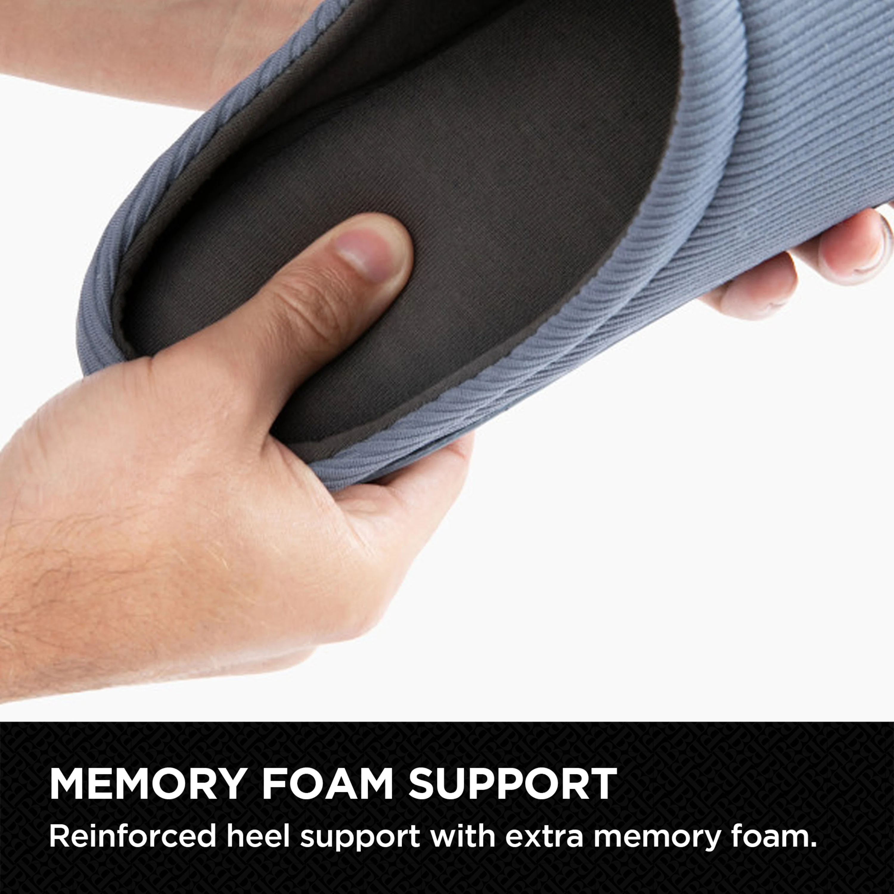 Brookstone Classic Comfort Memory Foam Slippers - Men's - Image 18