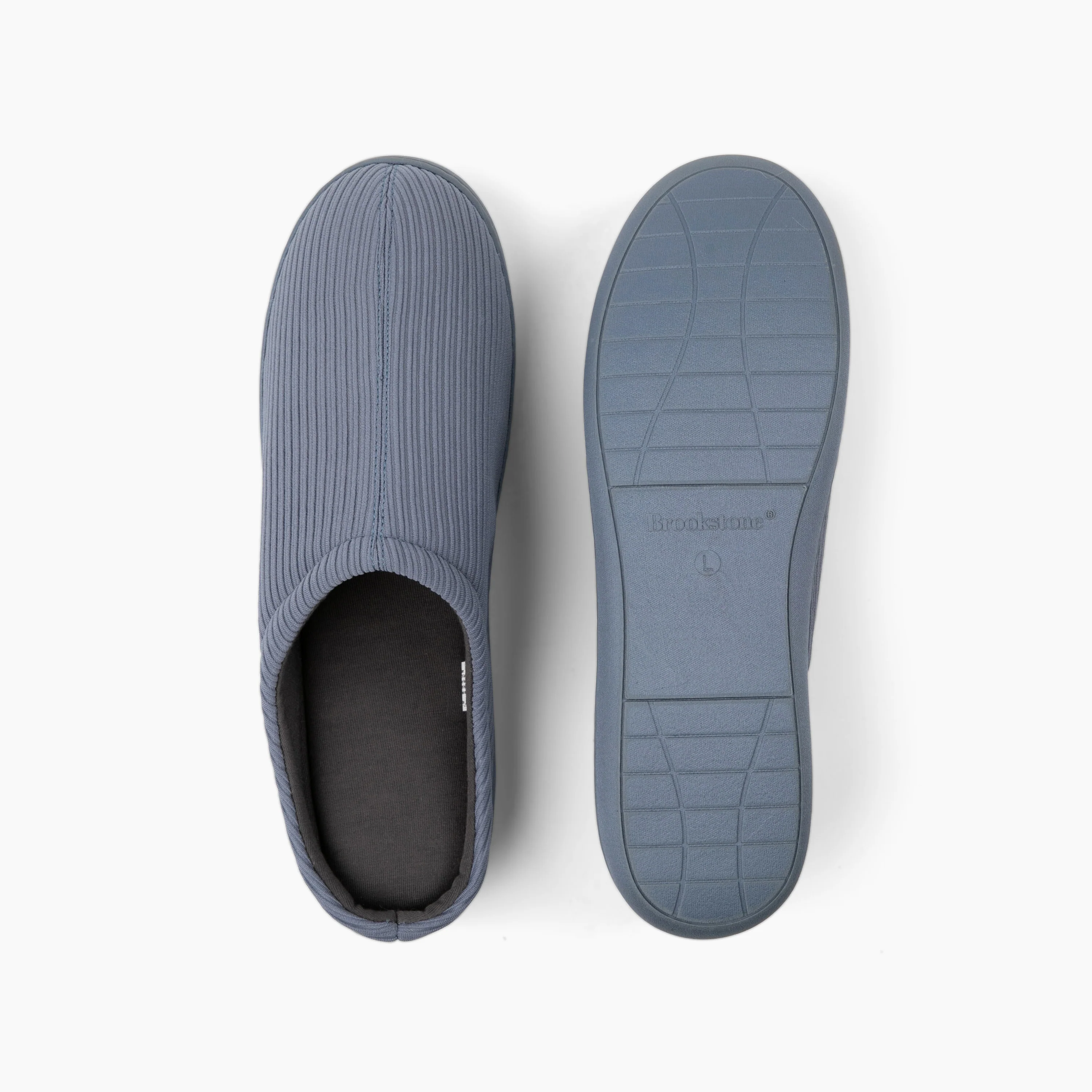 Brookstone Classic Comfort Memory Foam Slippers - Men's - Image 22