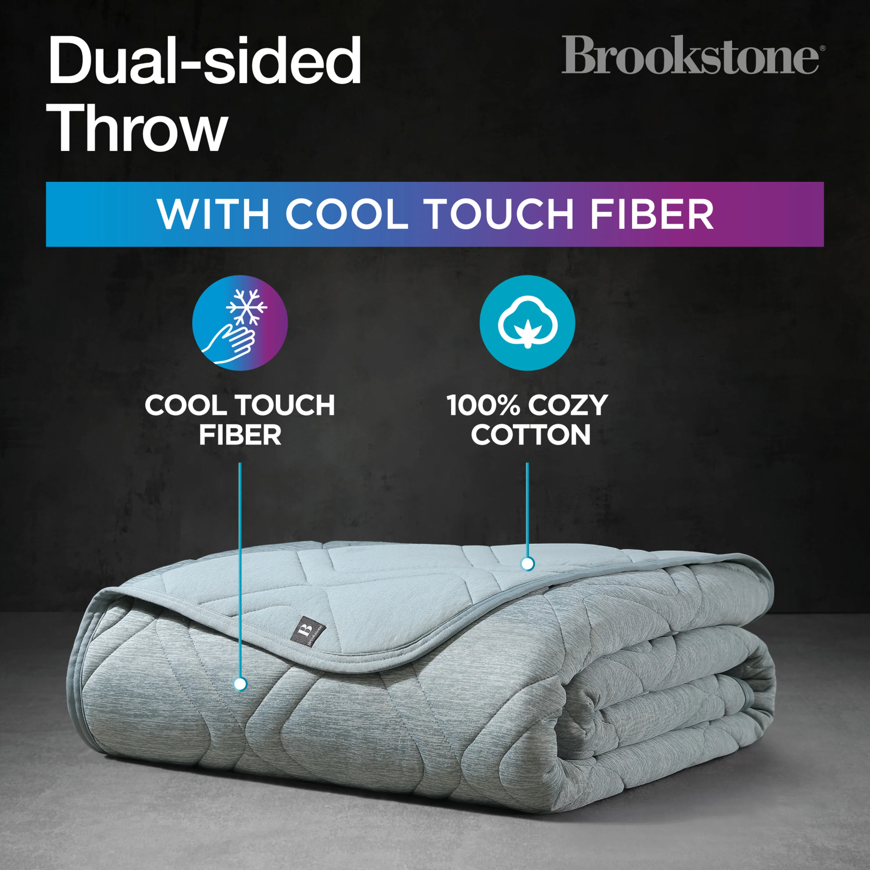 Brookstone Cooling Comfort Throw - Image 19