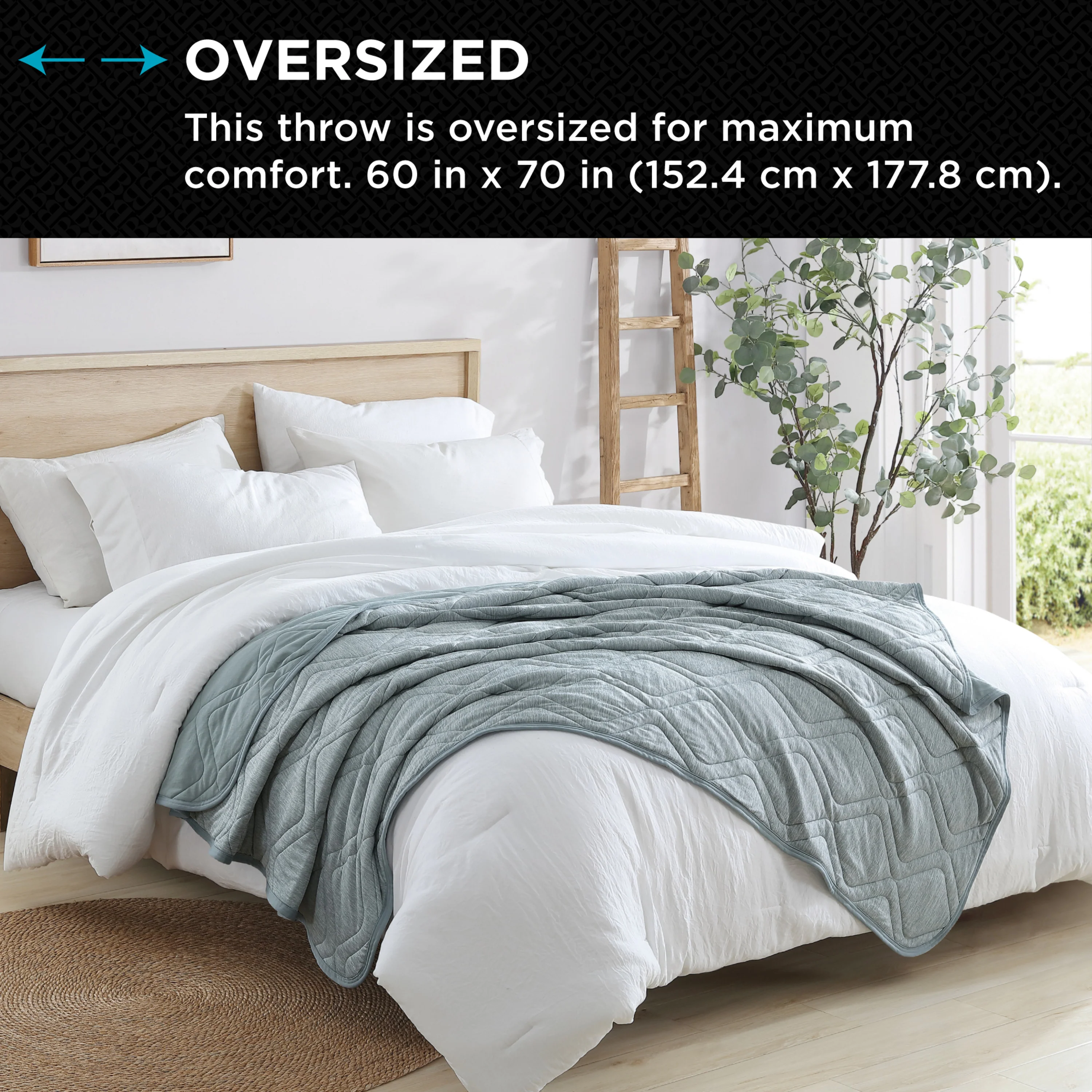 Brookstone Cooling Comfort Throw - Image 20