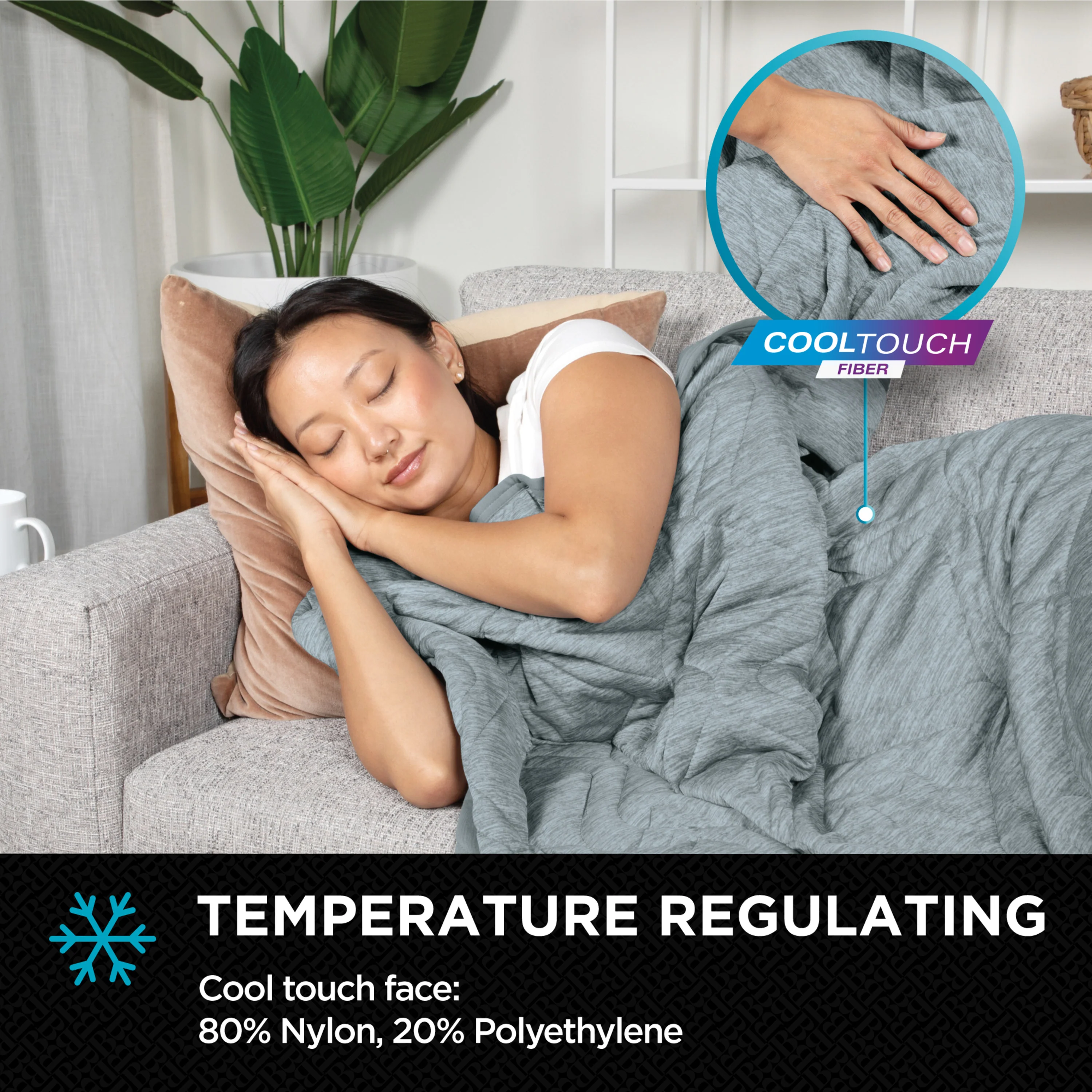 Brookstone Cooling Comfort Throw - Image 22
