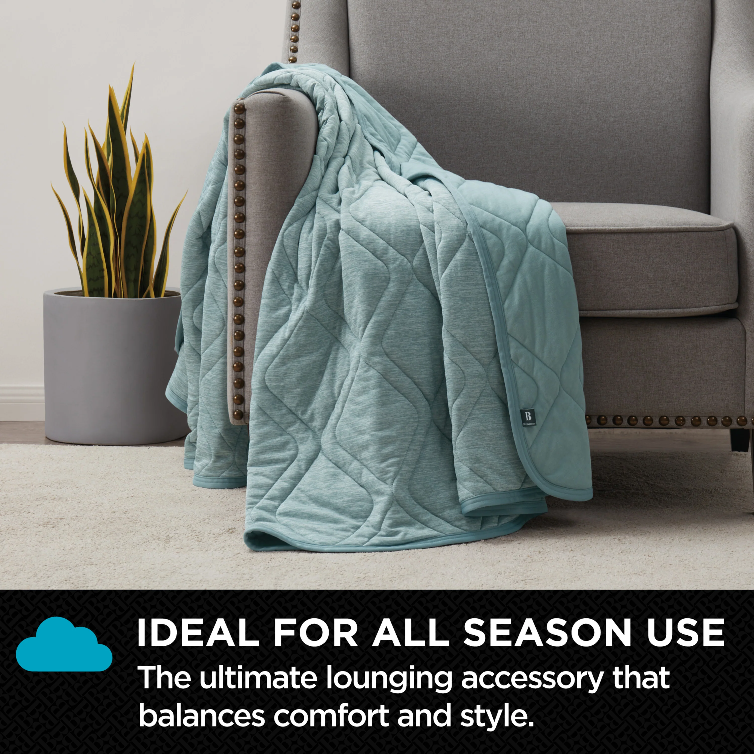 Brookstone Cooling Comfort Throw - Image 23