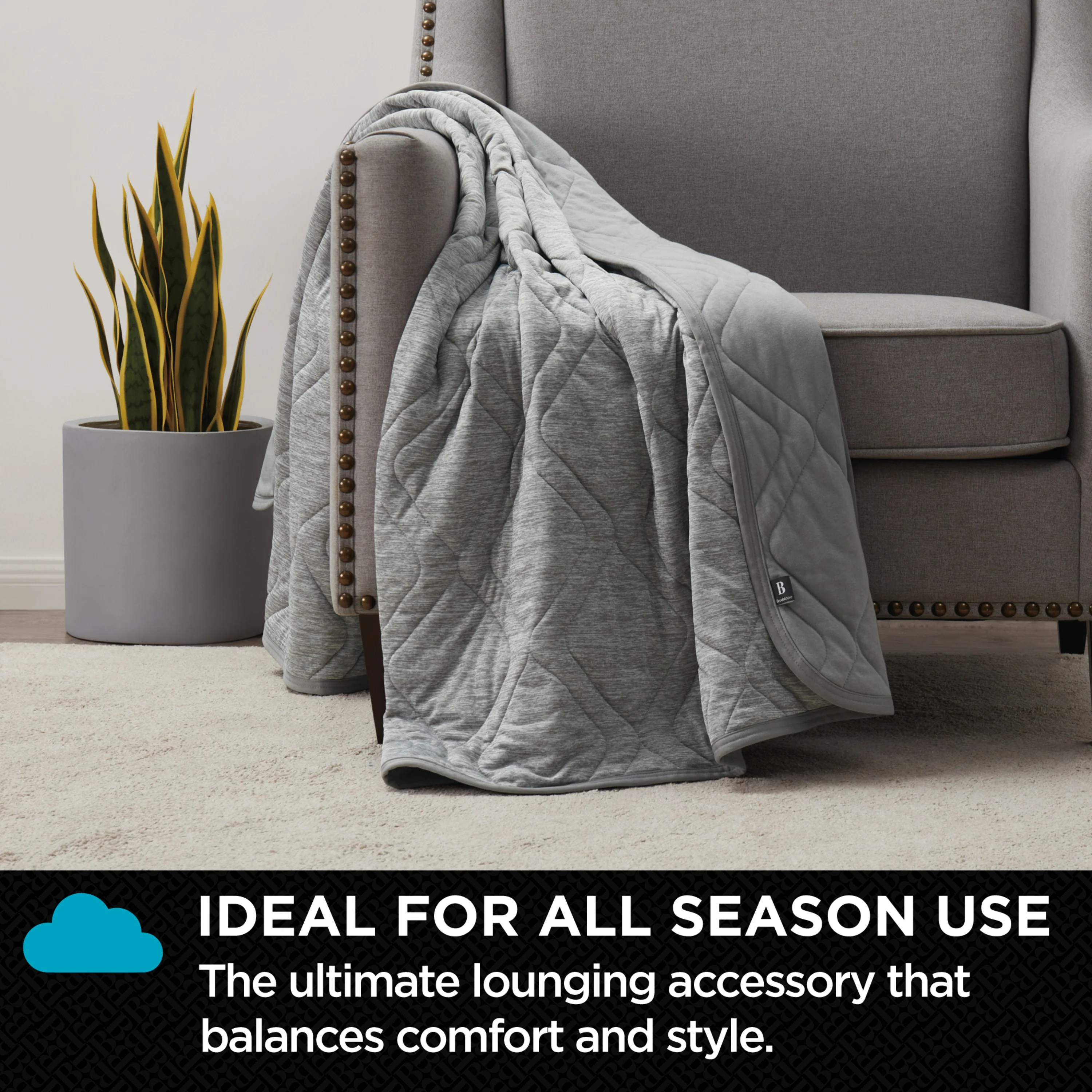 Brookstone Cooling Comfort Throw - Image 40