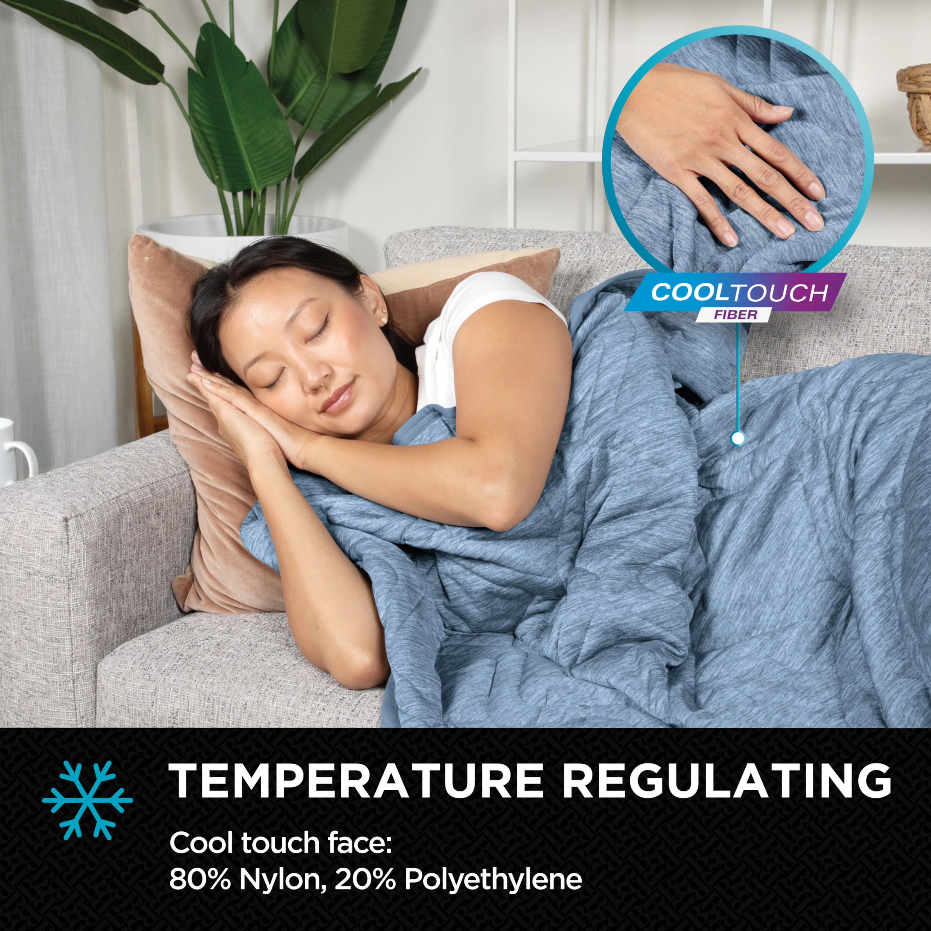 Brookstone Cooling Comfort Throw - Image 5
