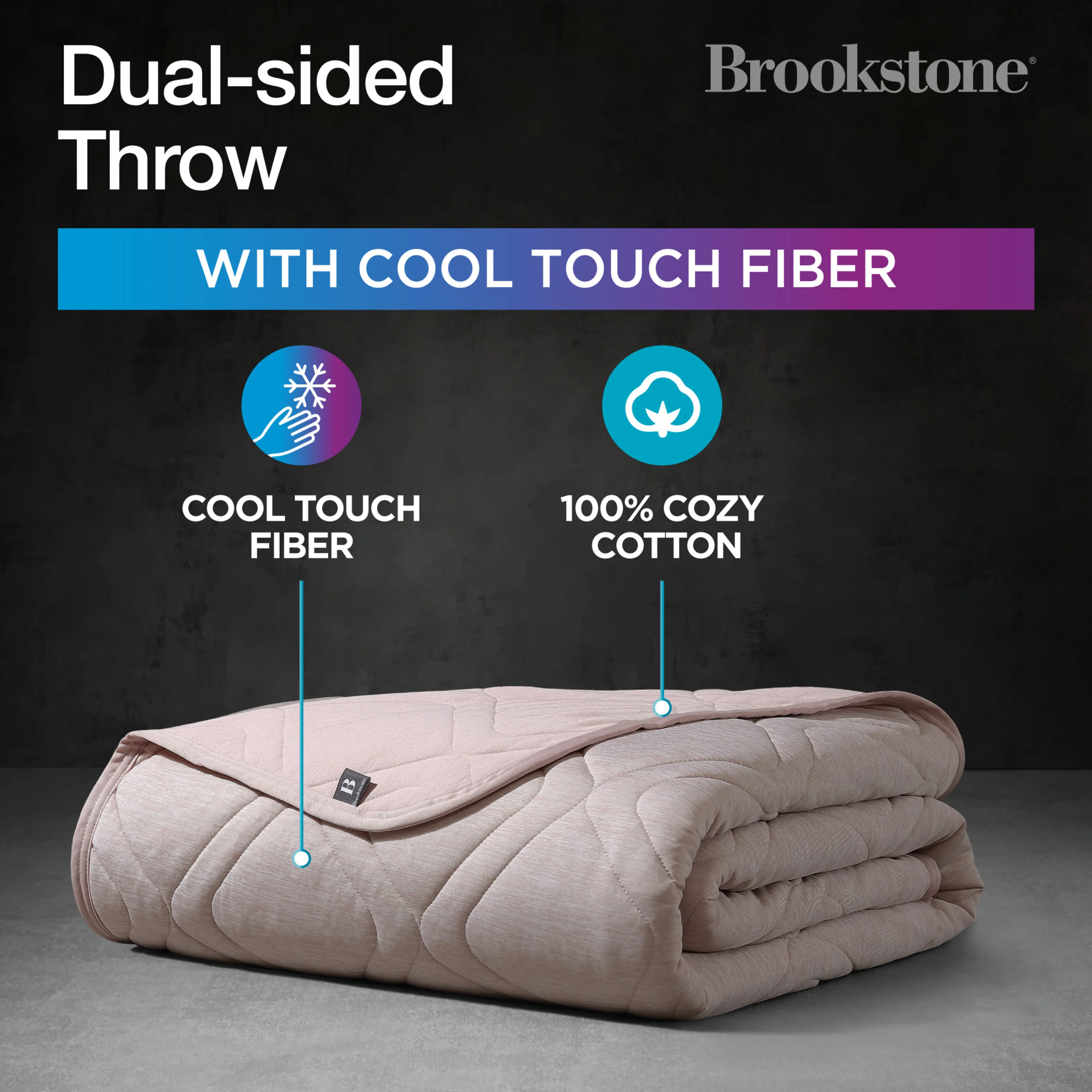 Brookstone Cooling Comfort Throw - Image 52