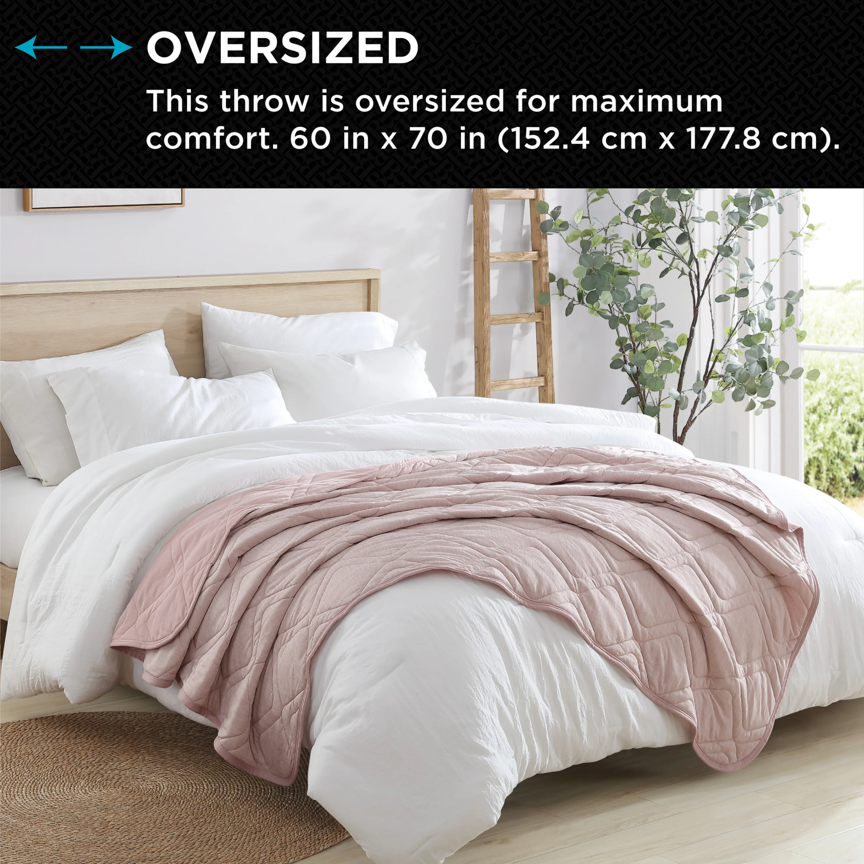 Brookstone Cooling Comfort Throw - Image 53
