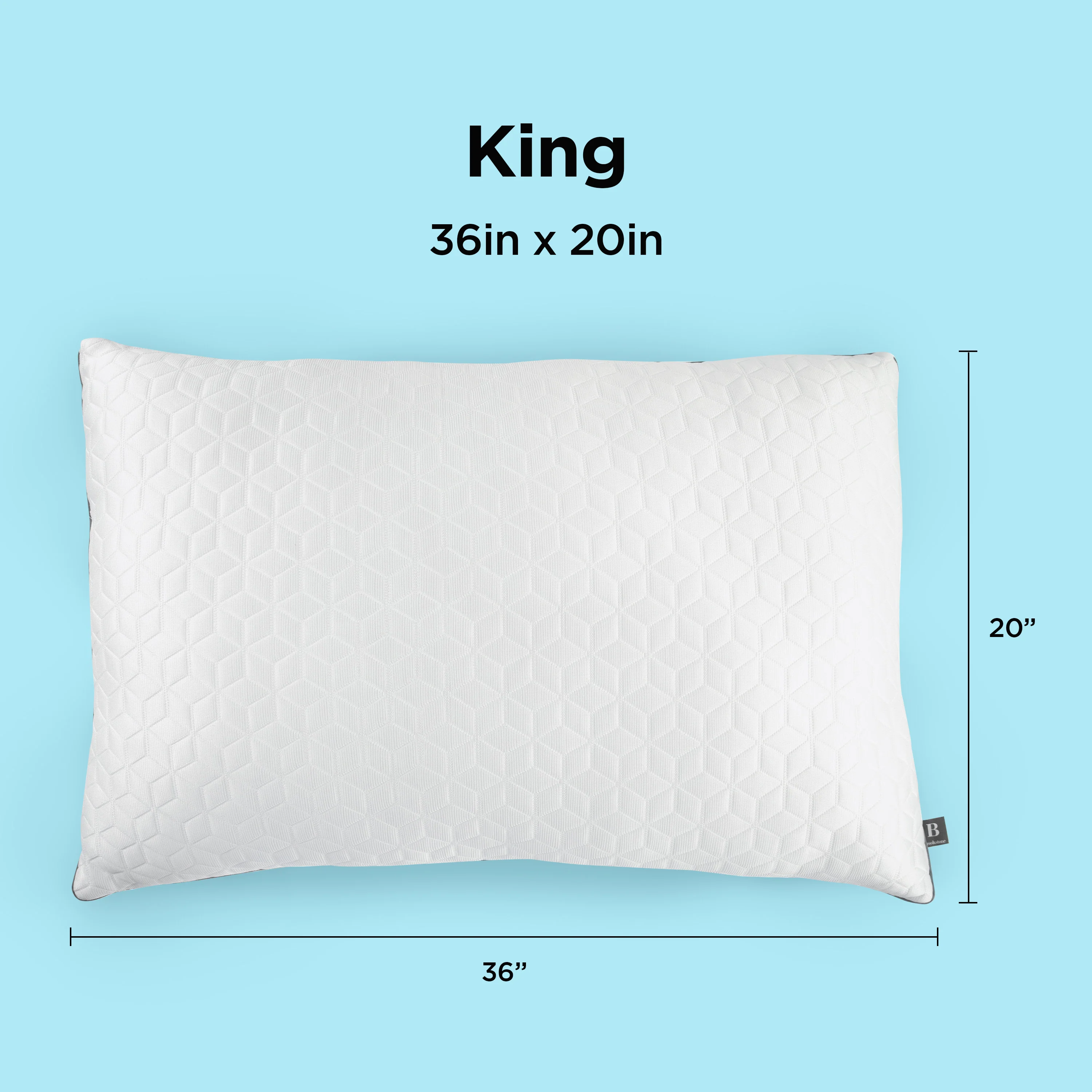 Brookstone CoolSense Down Alternative Pillow (2 Pack) - Image 15