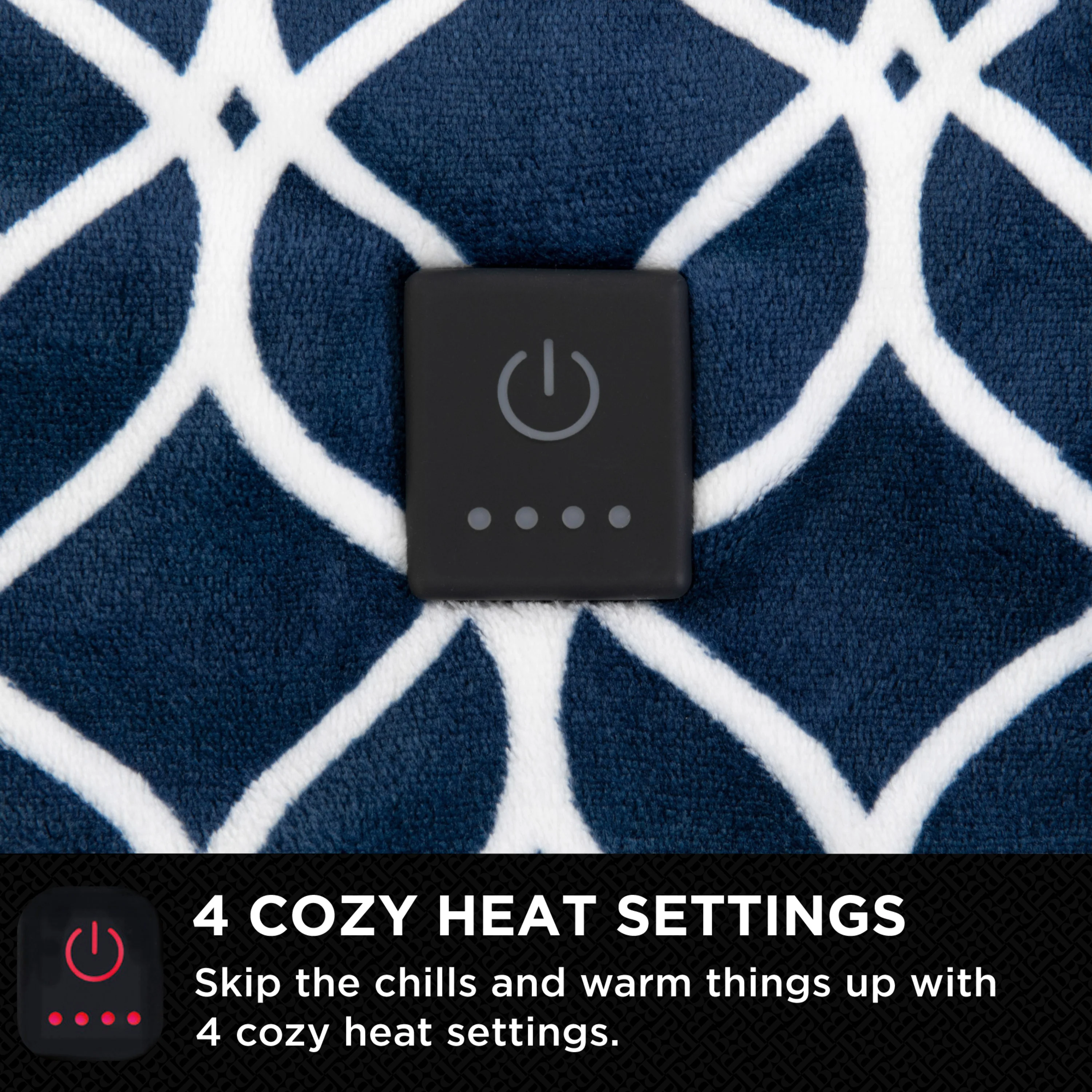 Brookstone Cozy Heated Plush Throw - Image 10