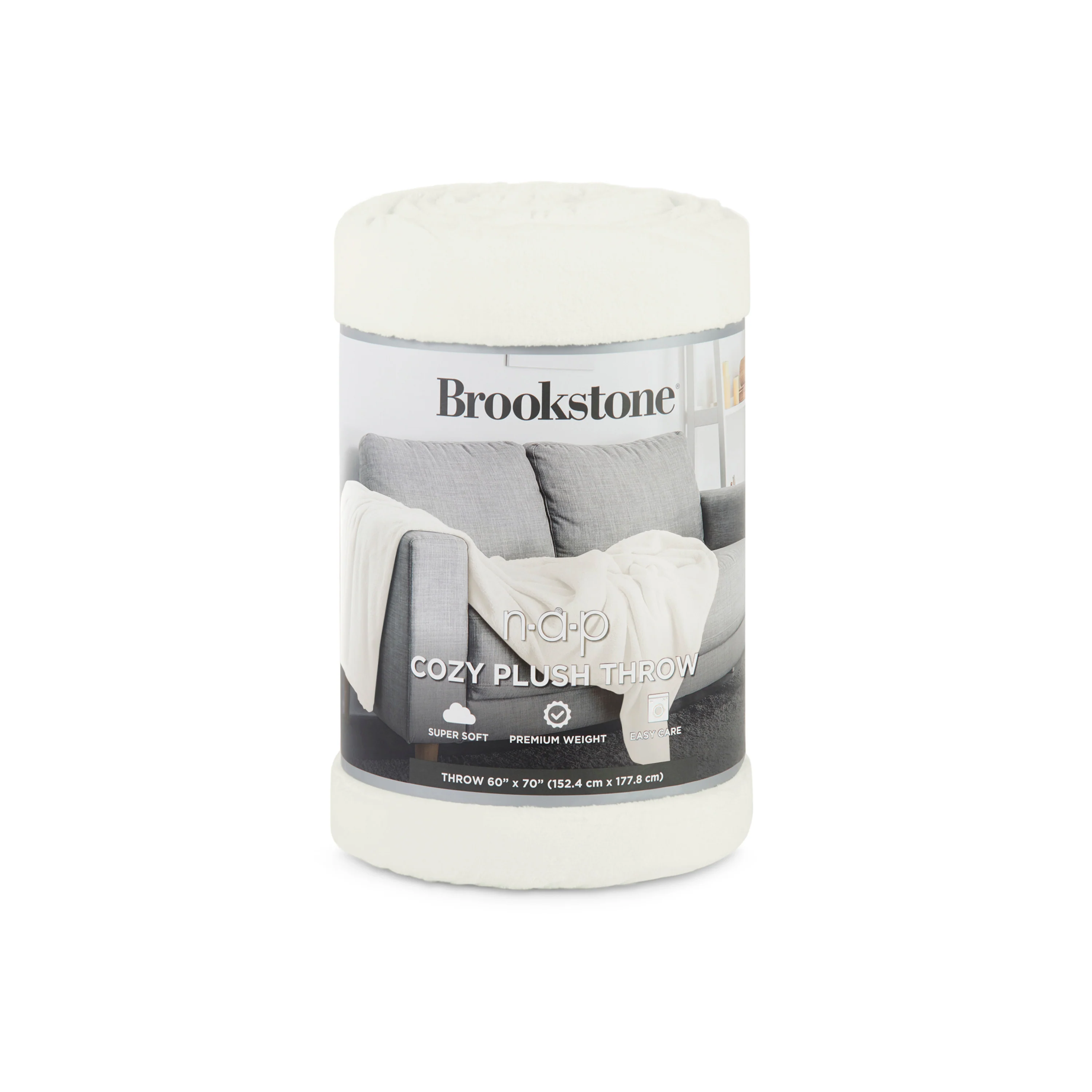 Brookstone Nap Cozy Plush Throw - Image 17