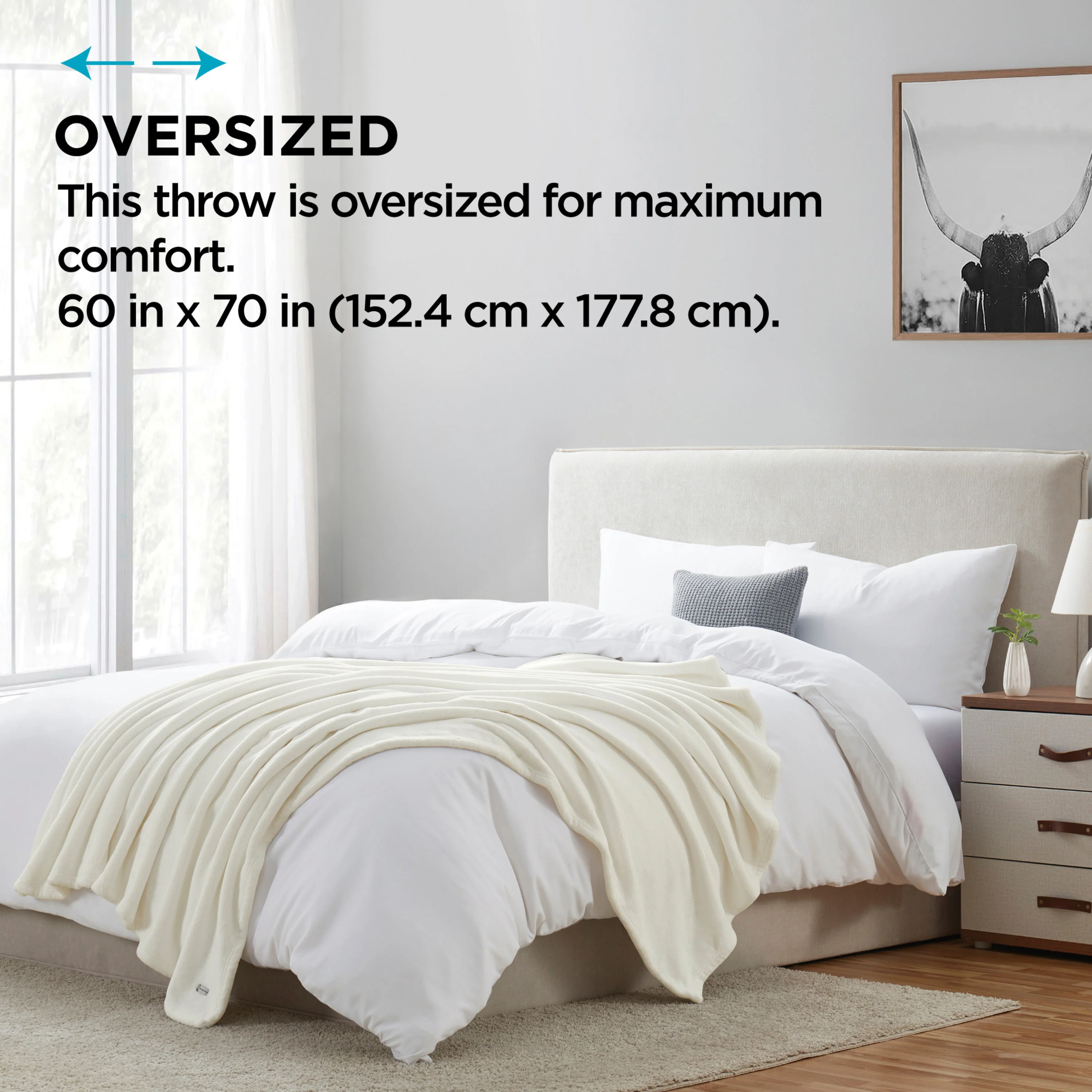 Brookstone Nap Cozy Plush Throw - Image 19