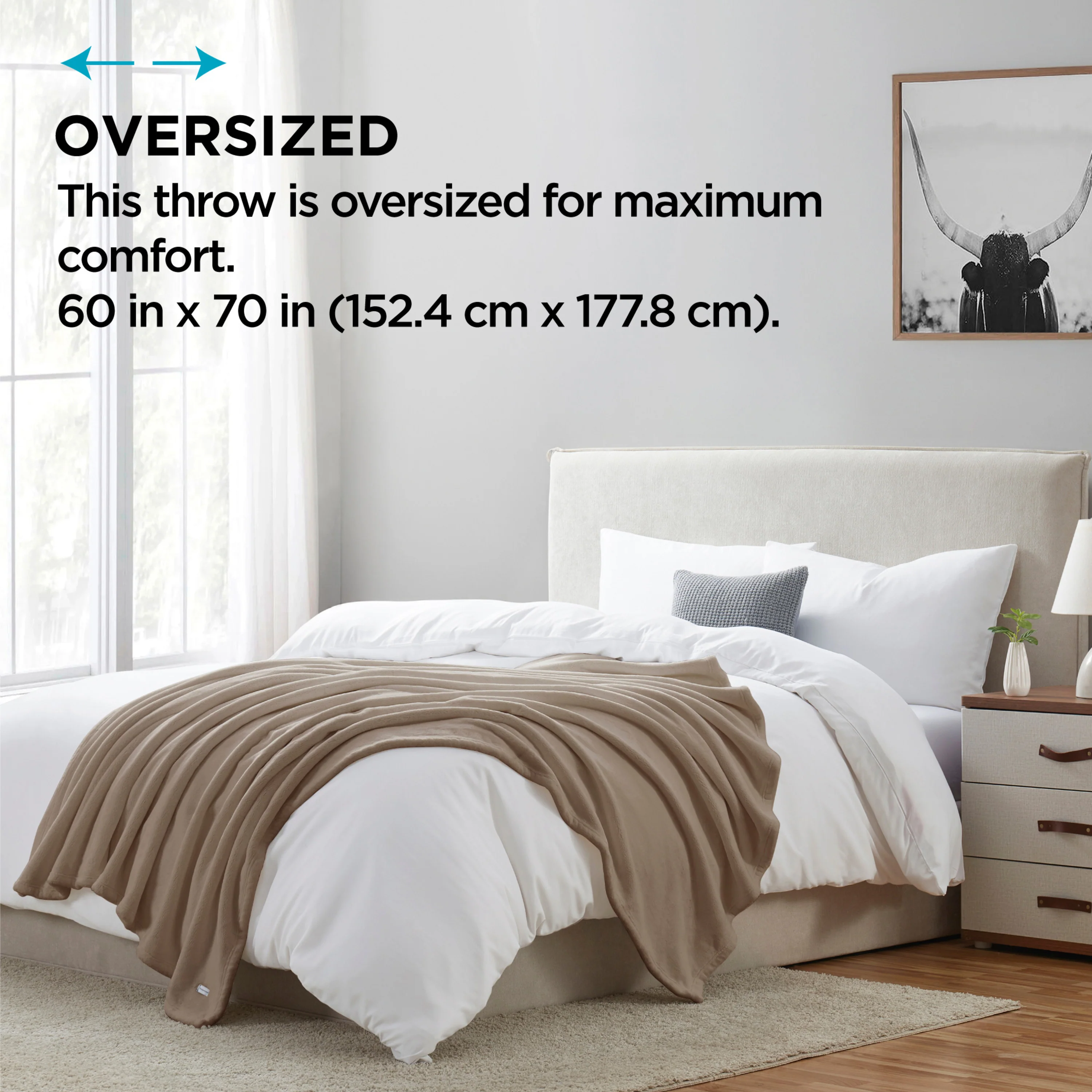 Brookstone Nap Cozy Plush Throw - Image 31