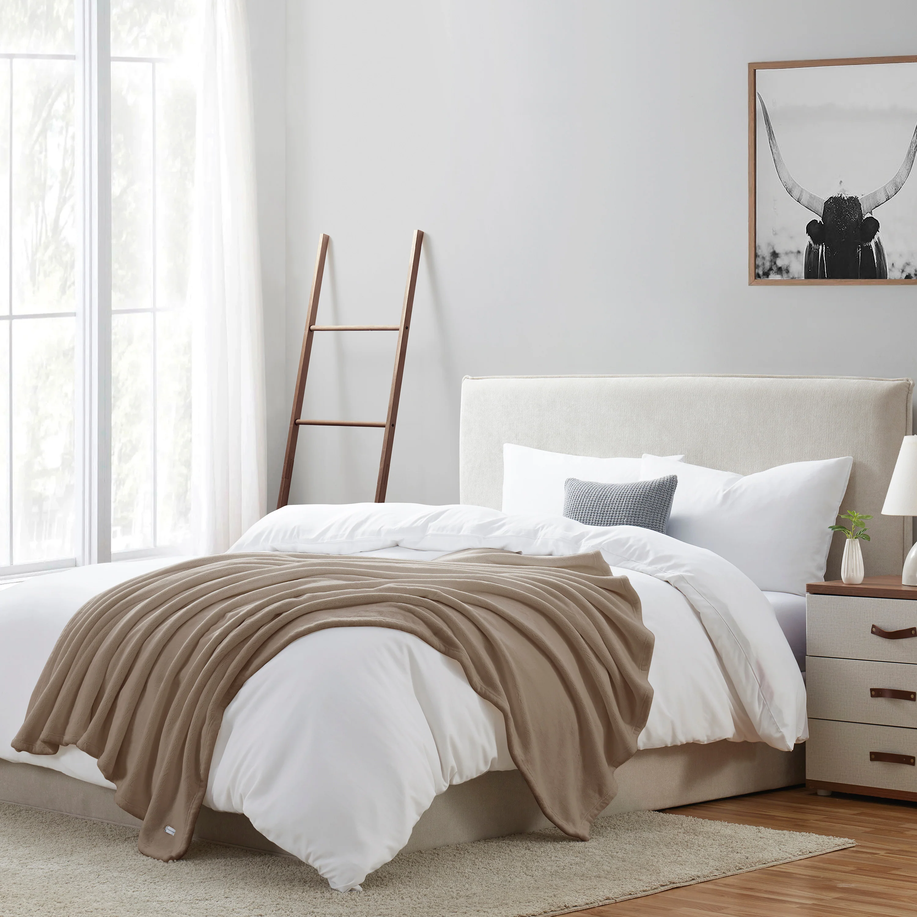 Brookstone Nap Cozy Plush Throw - Image 34