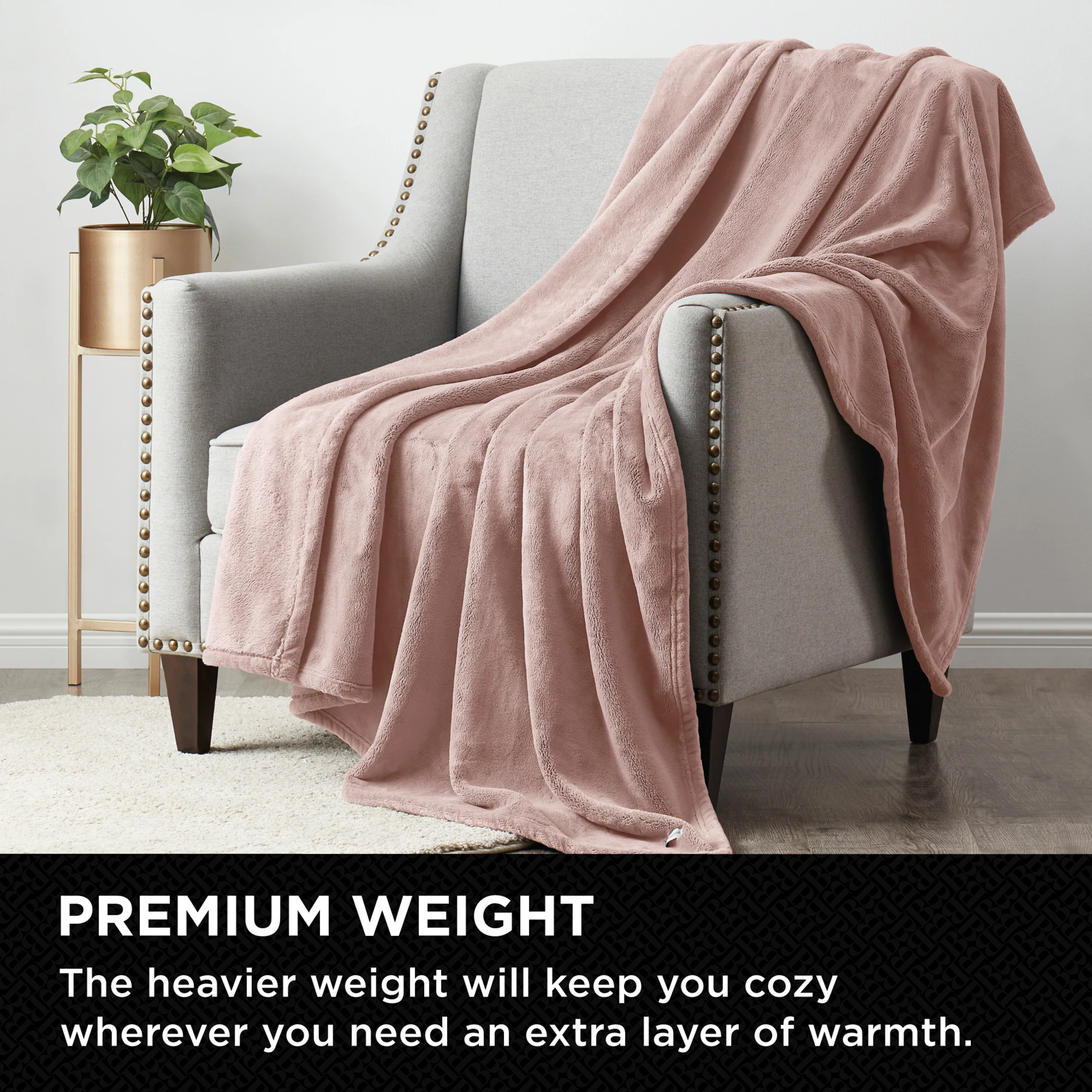 Brookstone Nap Cozy Plush Throw - Image 8
