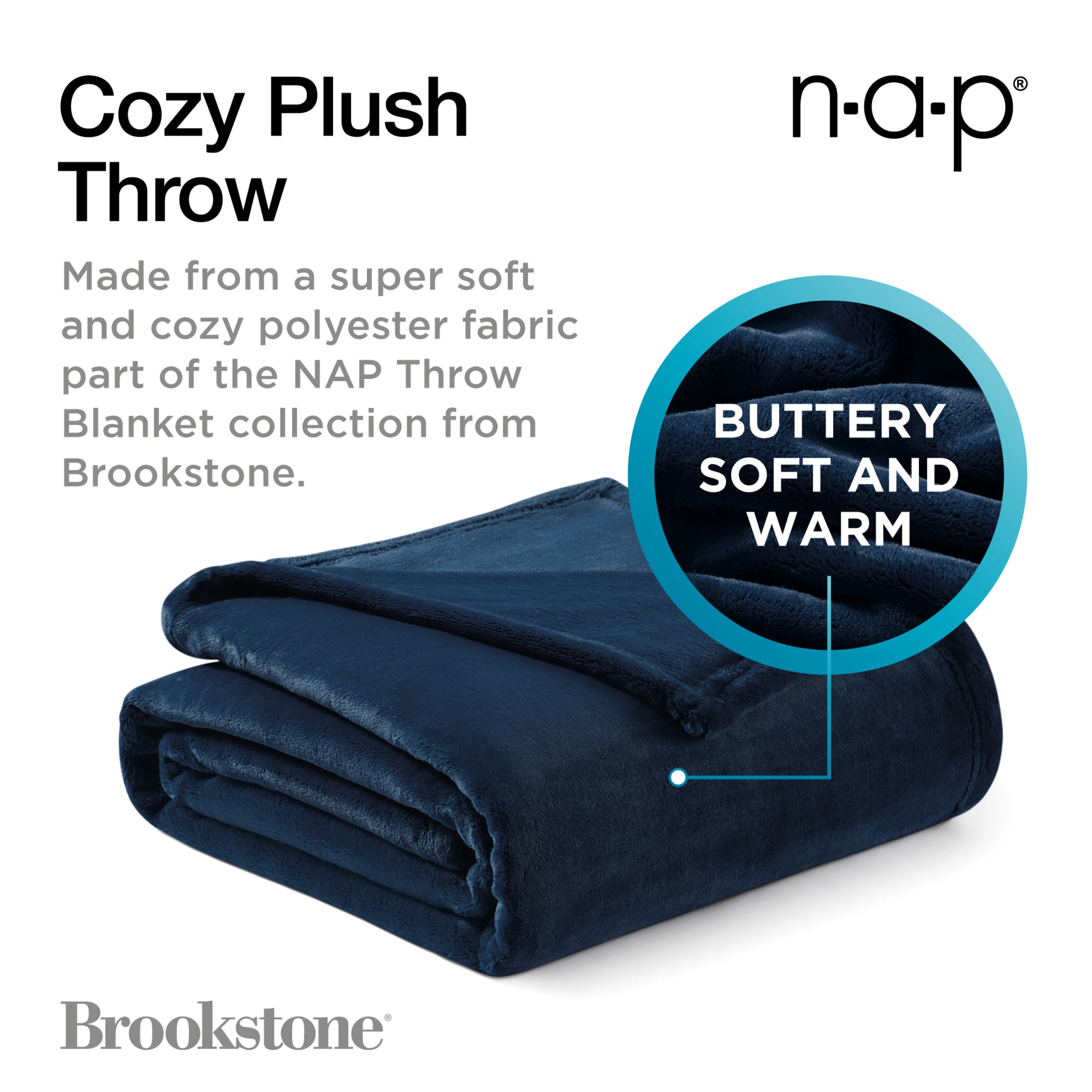 Brookstone NAP Plush Throw - Image 17