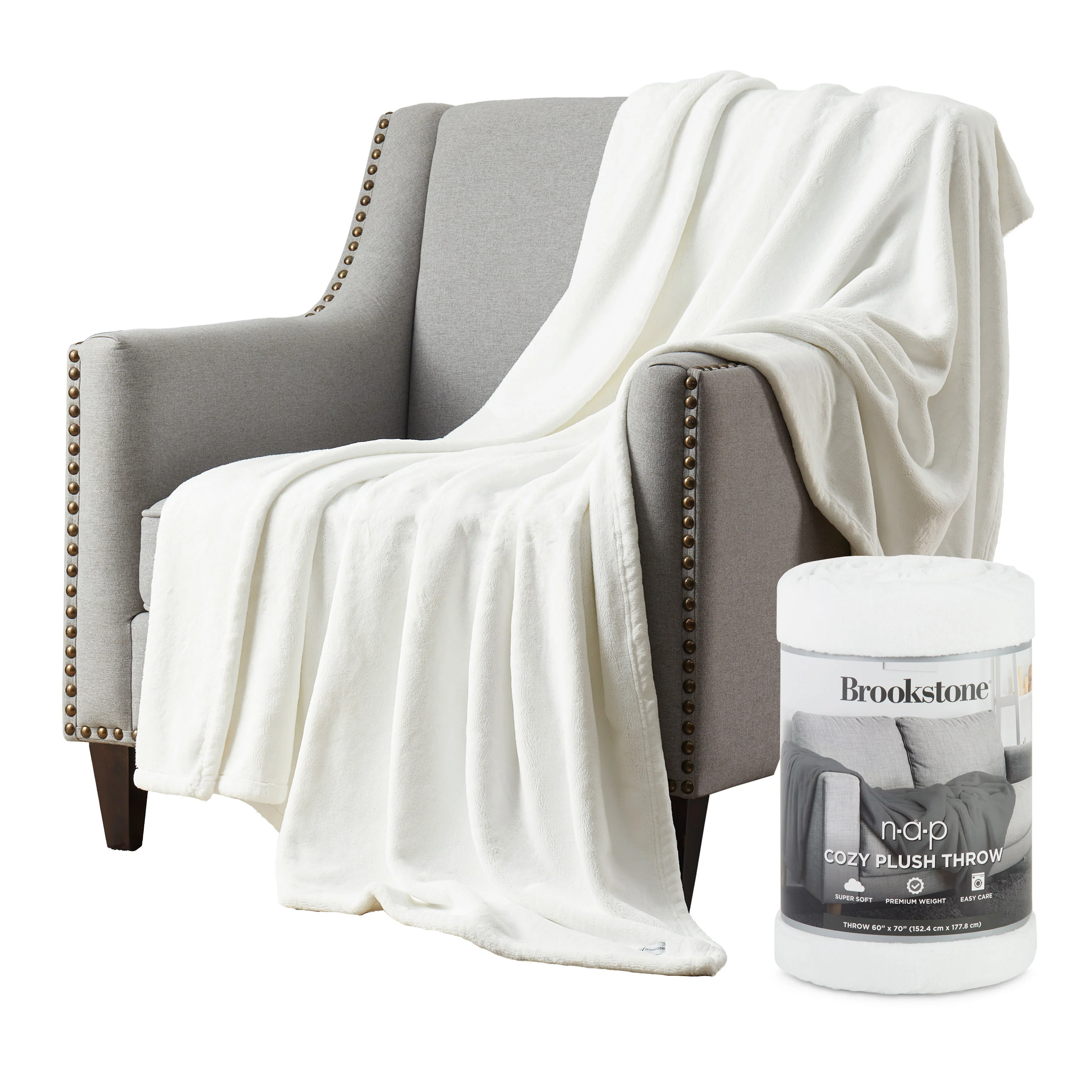 Brookstone NAP Plush Throw - Image 23