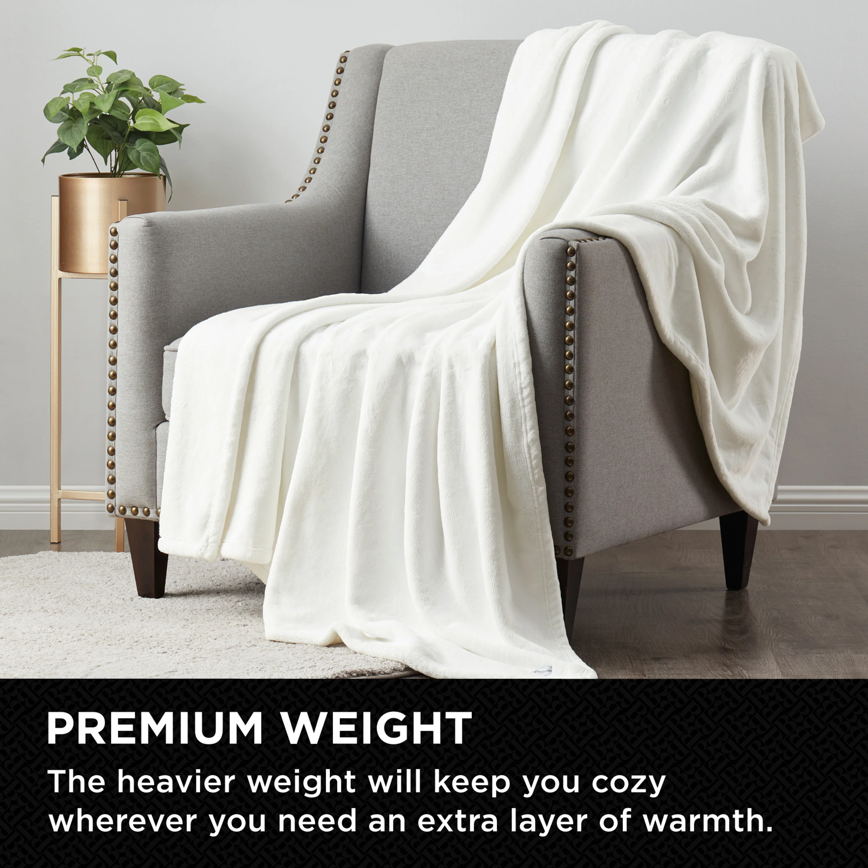 Brookstone NAP Plush Throw - Image 29