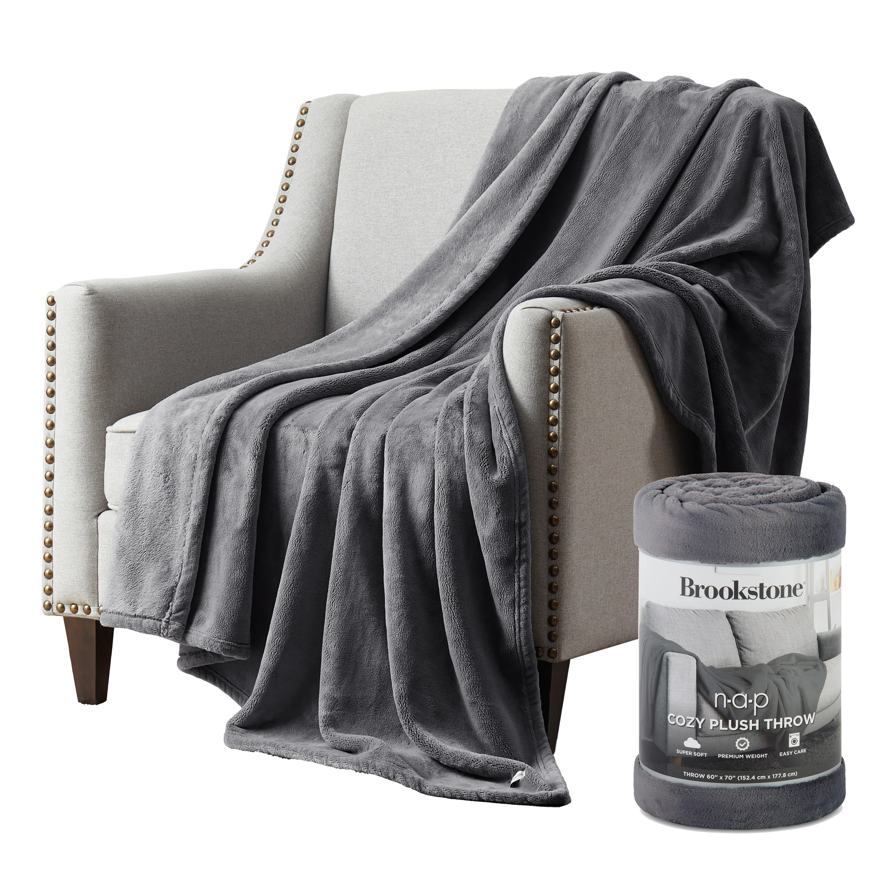 Brookstone NAP Plush Throw - Image 7