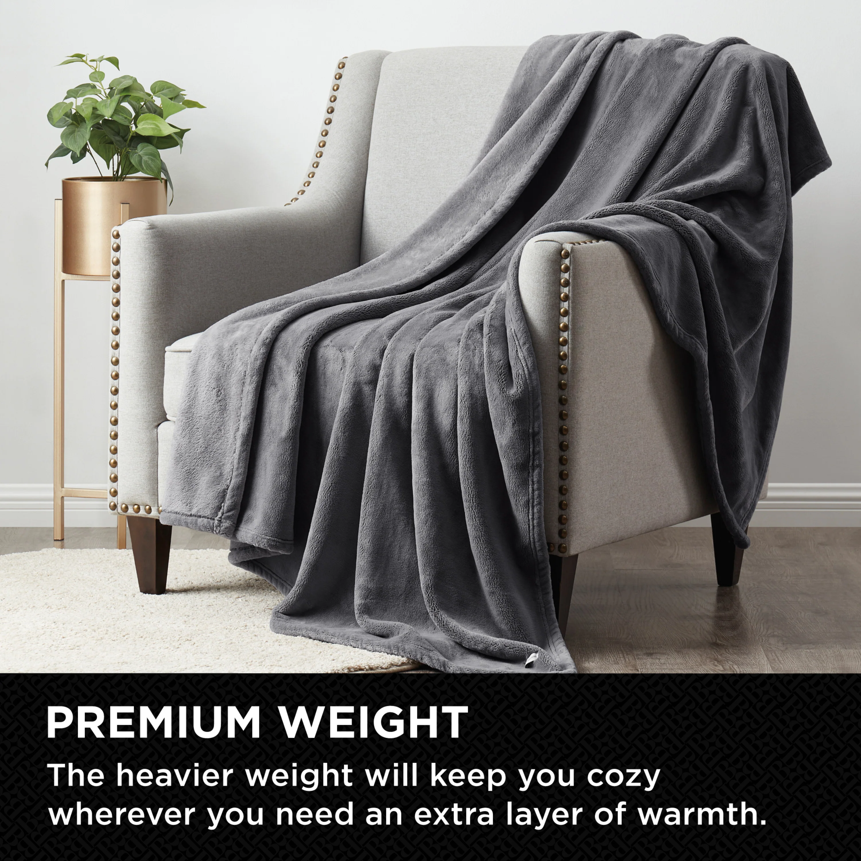 Brookstone NAP Plush Throw - Image 9