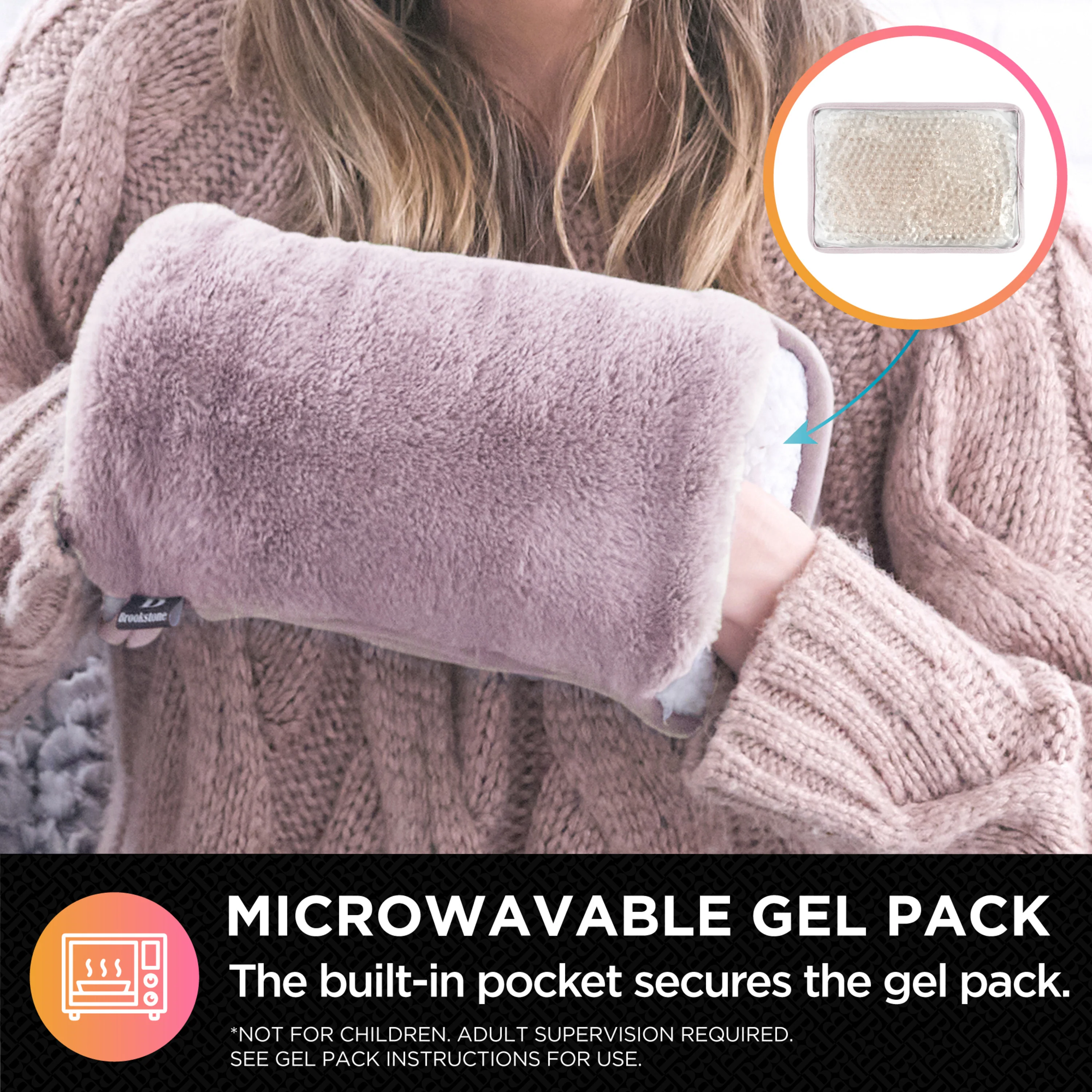 Brookstone Snuggly Hand Warmer - Image 5