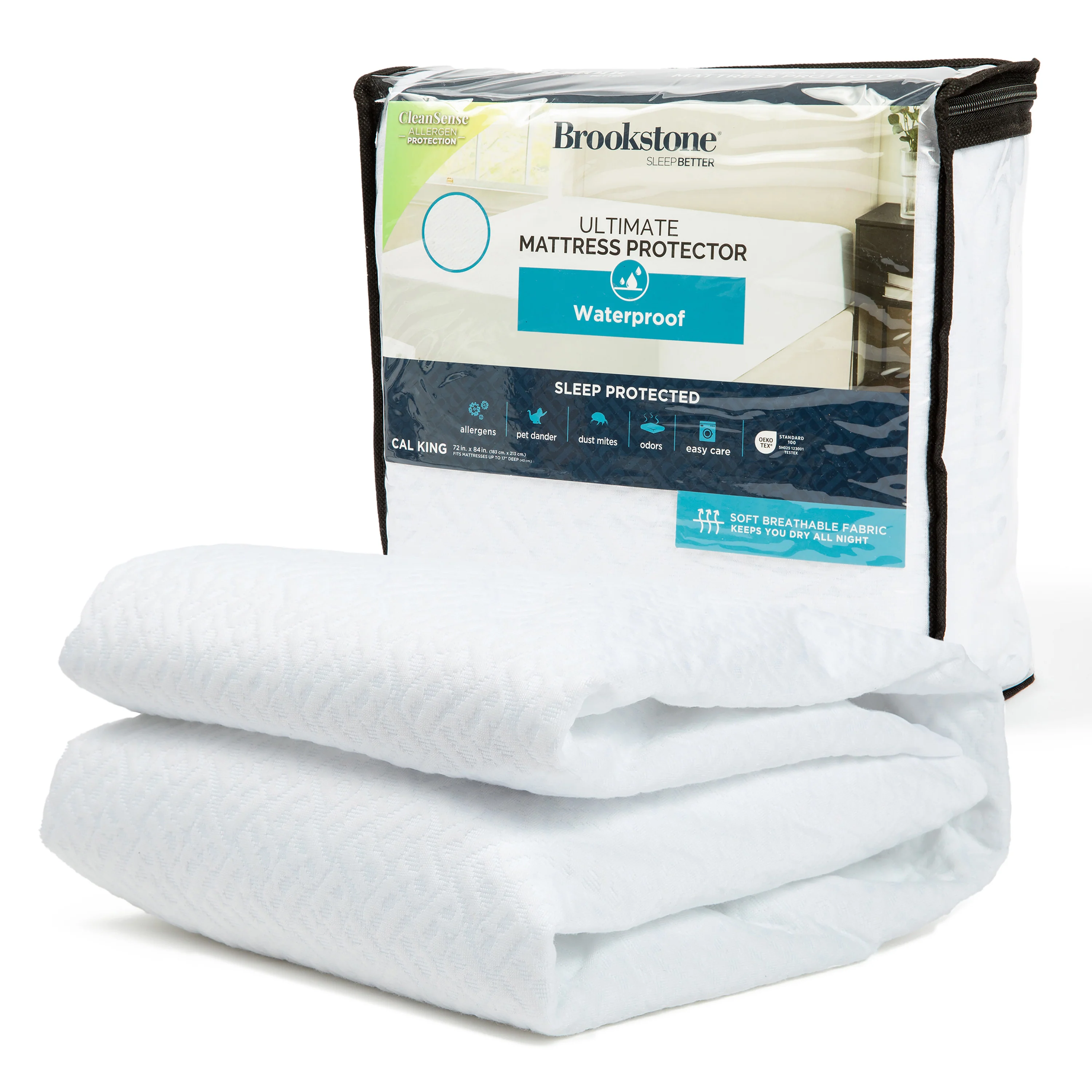 Brookstone Ultimate Mattress Protector - Waterproof - Image 8