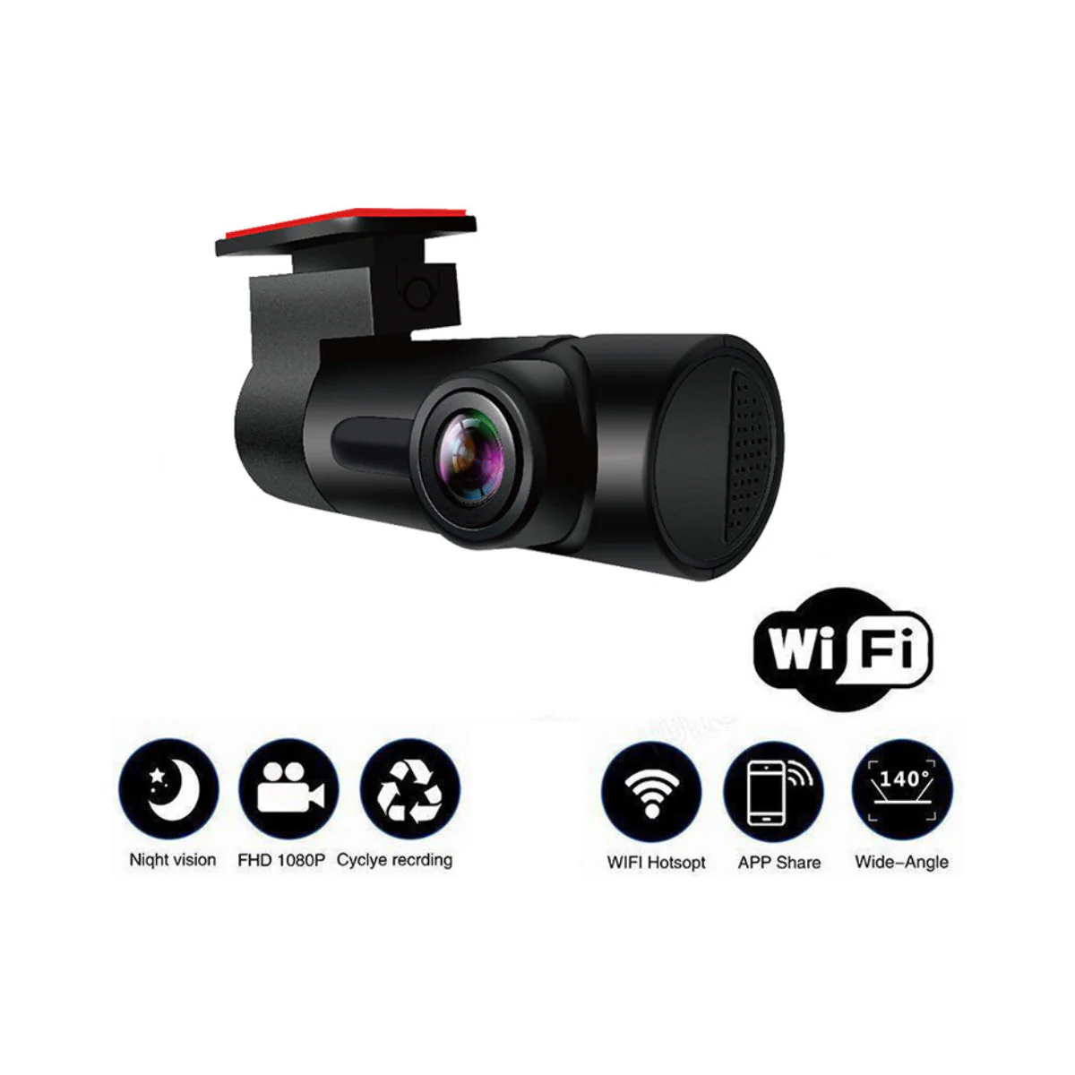 Car Dash Cam With WIFI and App - Image 3