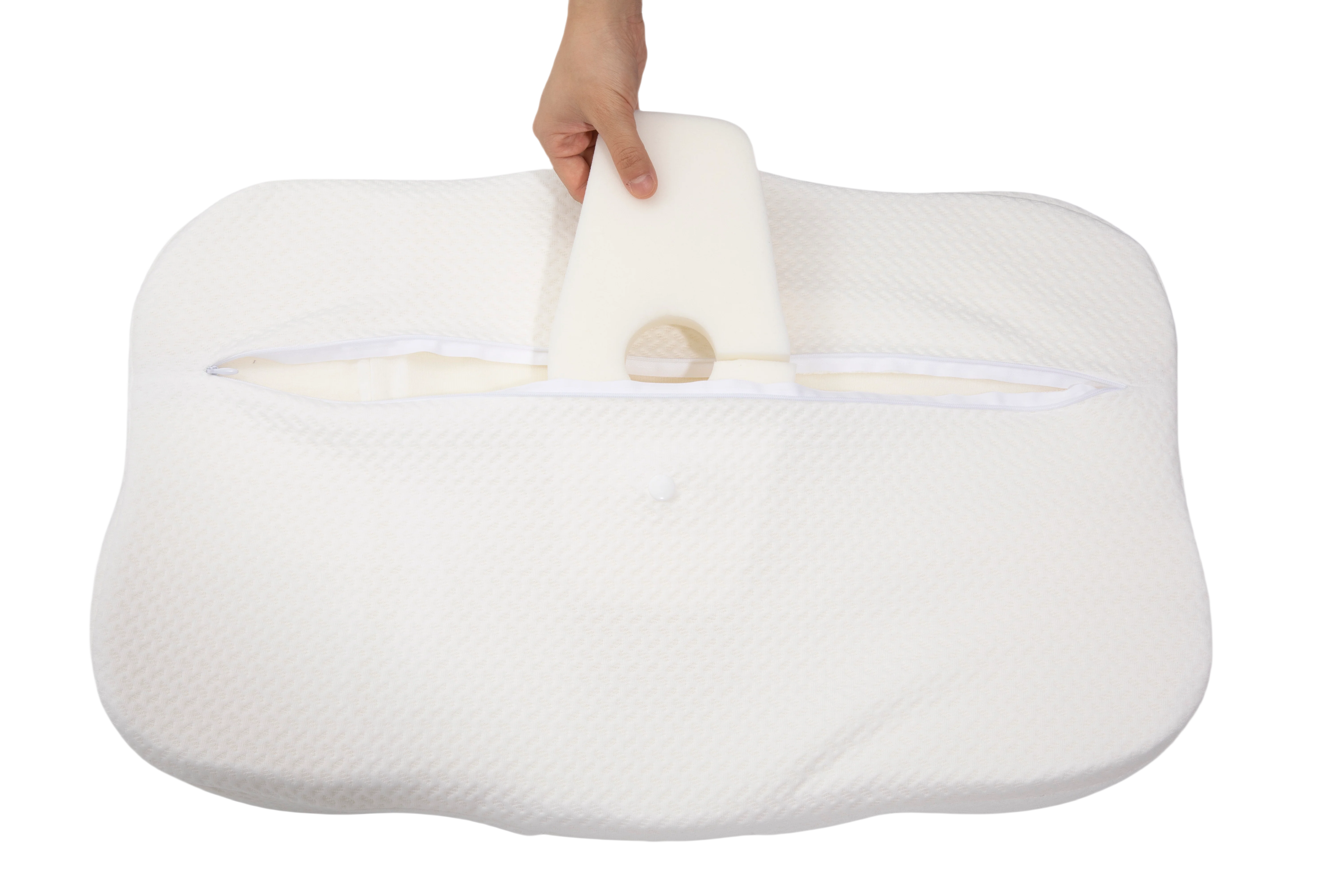 Cervical Head Pillow with Bamboo Cover - Image 6