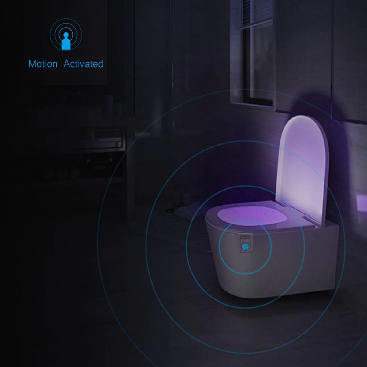 CLEAN BOWL UV Sanitizing Light for Germ Free Toilets With LED Motion Light - Image 8