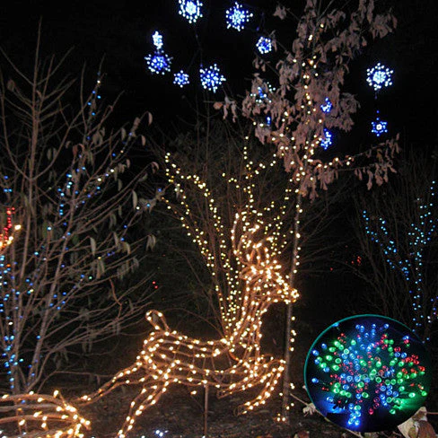 Colorful Firefly - Solar mini LED Christmas lights on Strings - Image 2