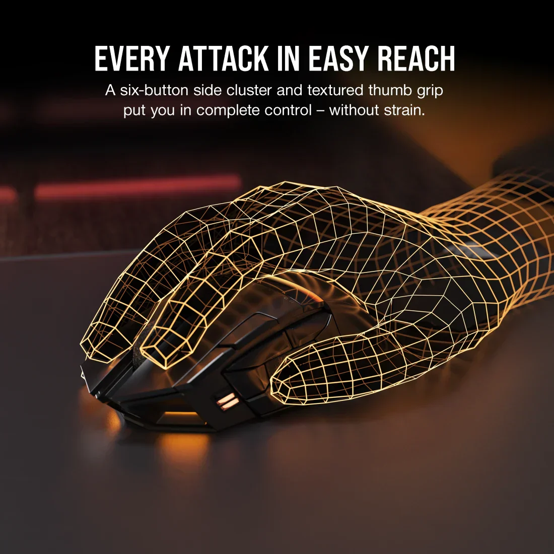 Corsair DARKSTAR RGB Wireless Gaming Mouse - Image 2