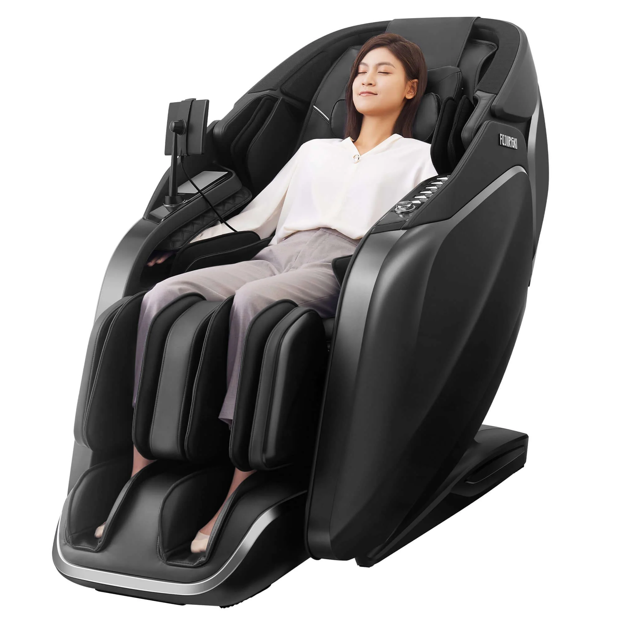 Cyber Relax Pro - 4D Dual Massage Robot Flex Frame SL Track Massage Chair by Synca Massage Chair - Image 28