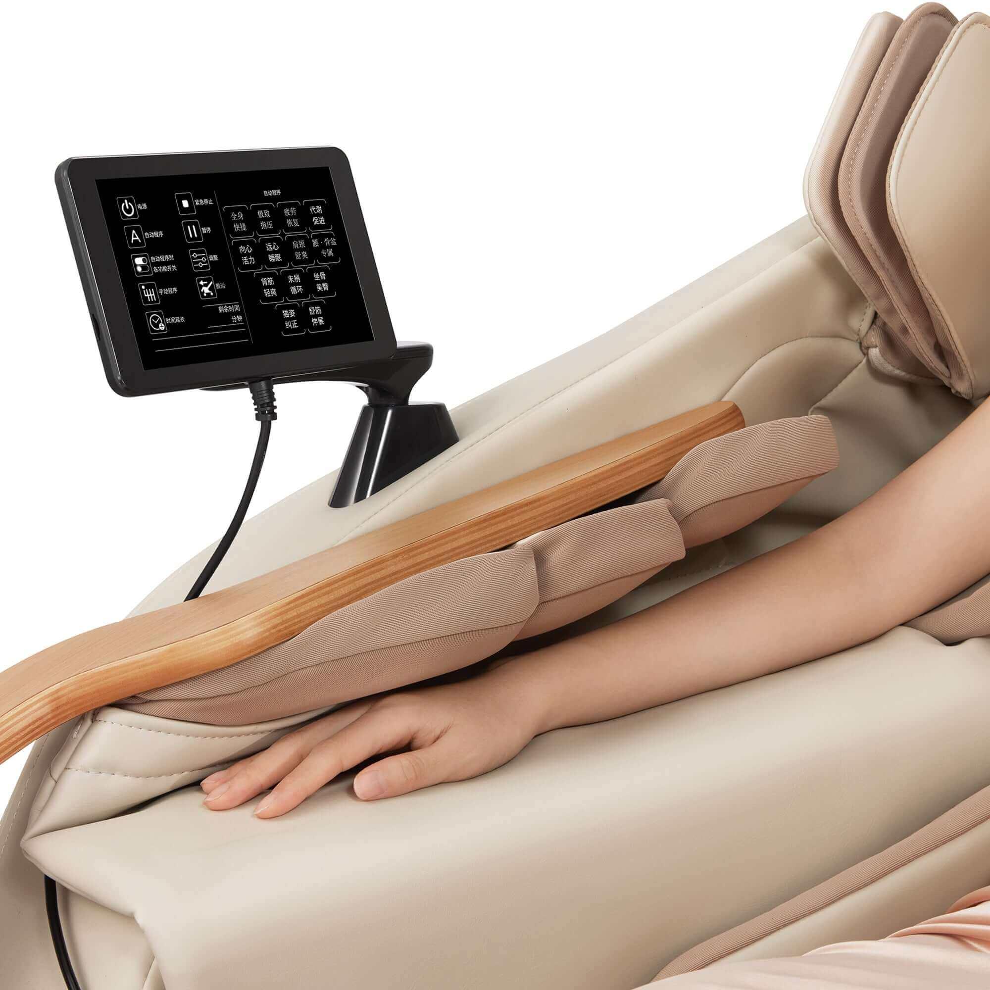 D.Core 2 - Made in Japan Ultra Premium Massage Chair w/ Oak Side Panels by Synca Massage Chair - Image 8