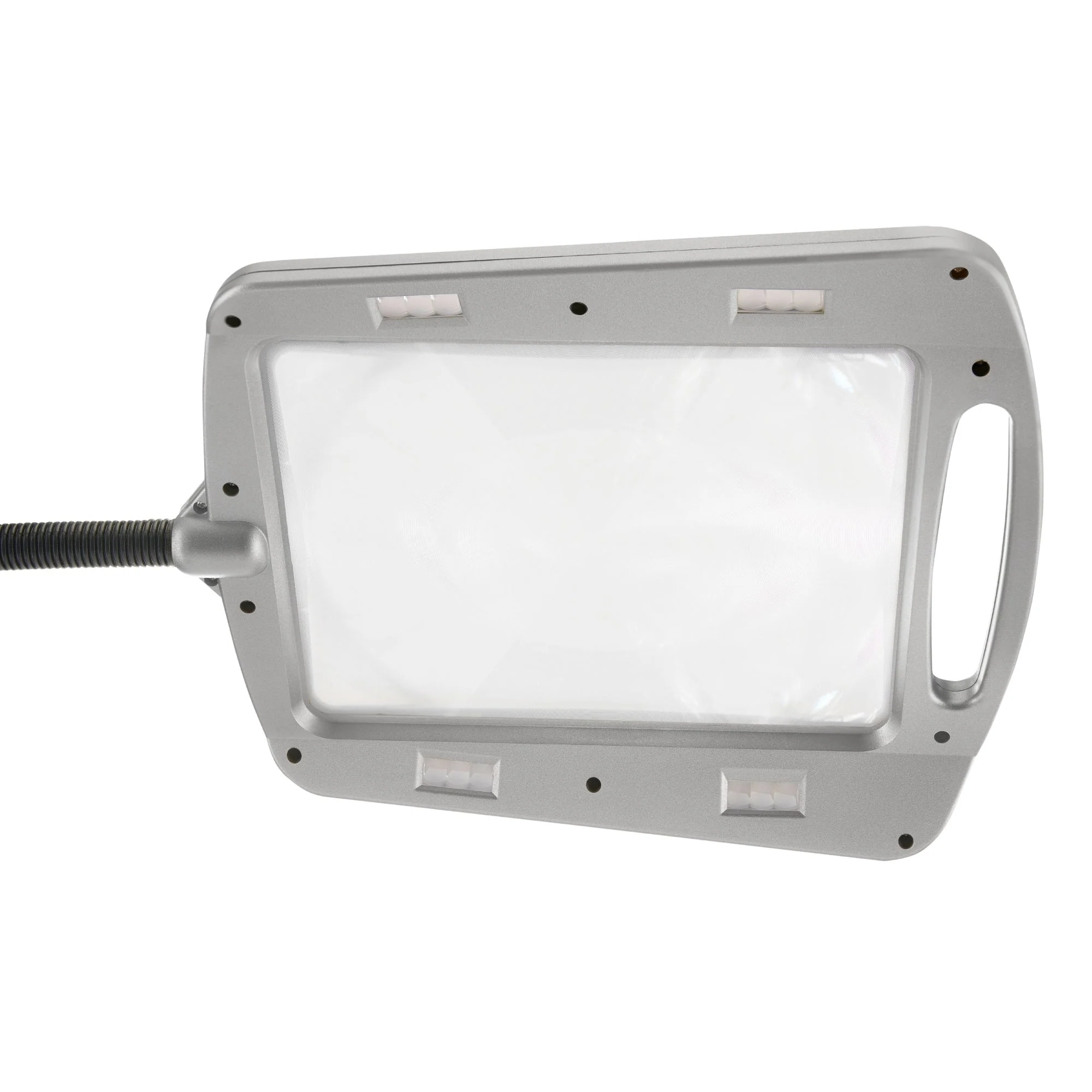 Daylight24 Full Page Magnifier Floor Lamp - Painted Silver Finish - Image 9