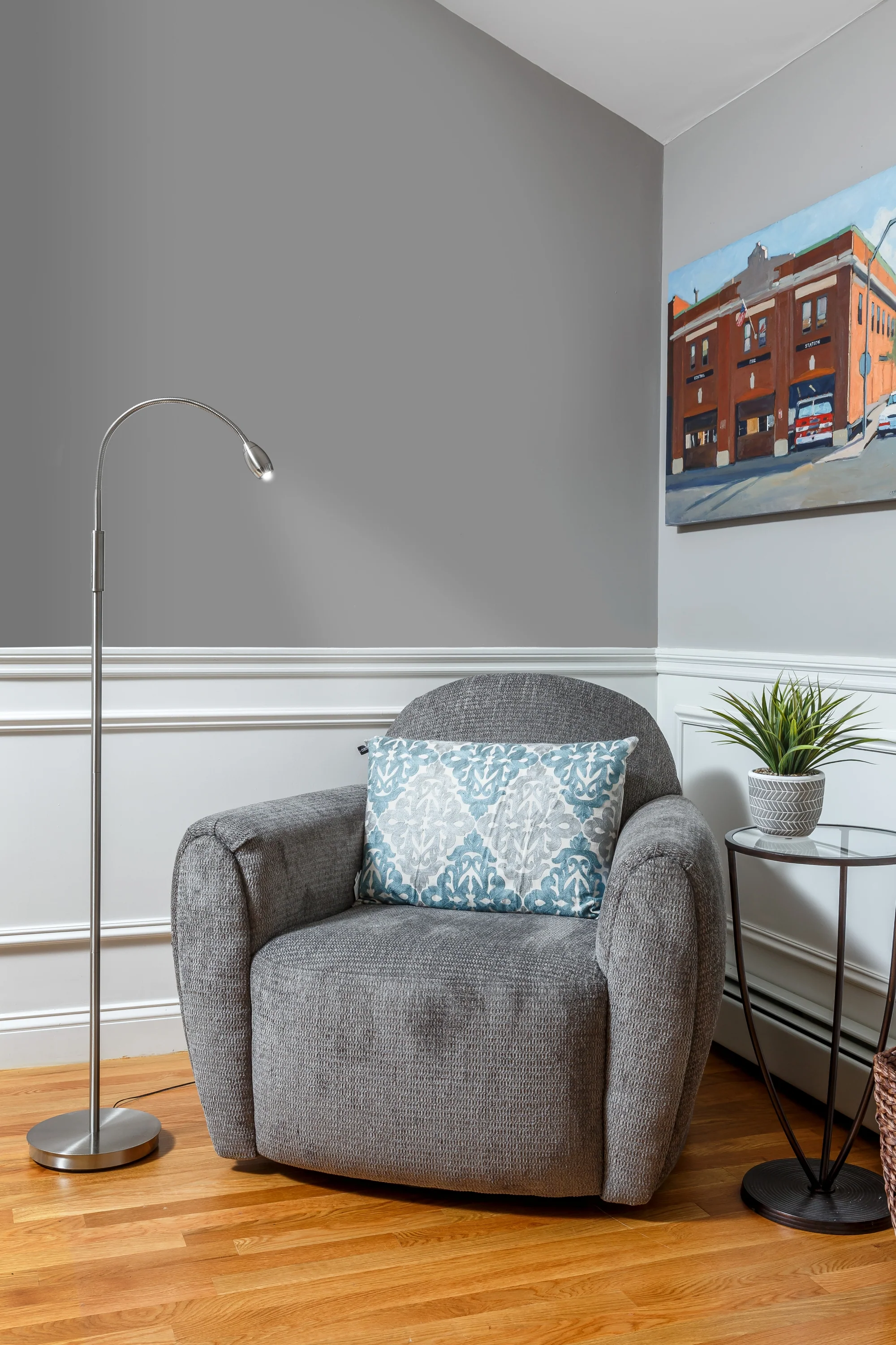 Natural Daylight LED Adjustable Beam Floor Lamp - Brushed Nickel Finish by Daylight24 - Image 8