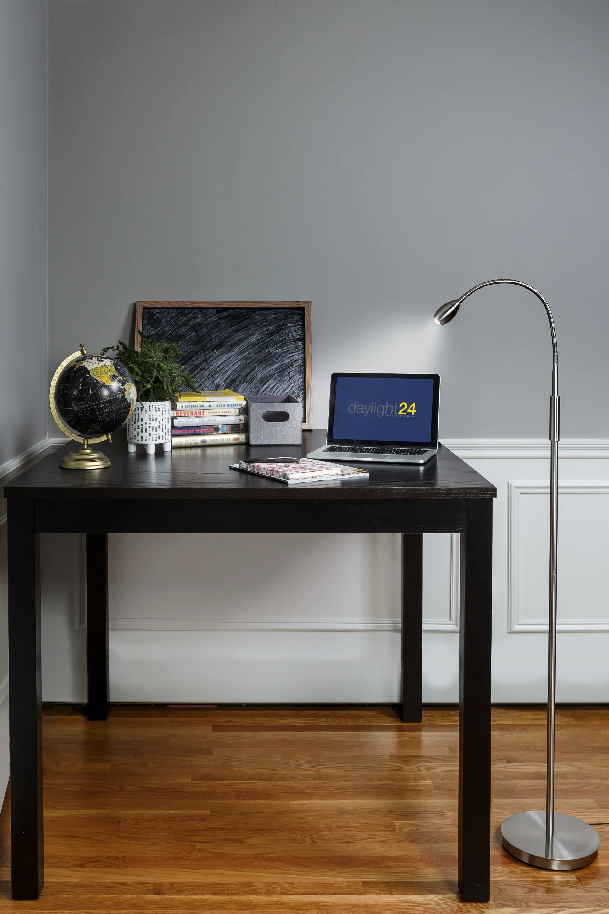 Natural Daylight LED Adjustable Beam Floor Lamp - Brushed Nickel Finish by Daylight24 - Image 9