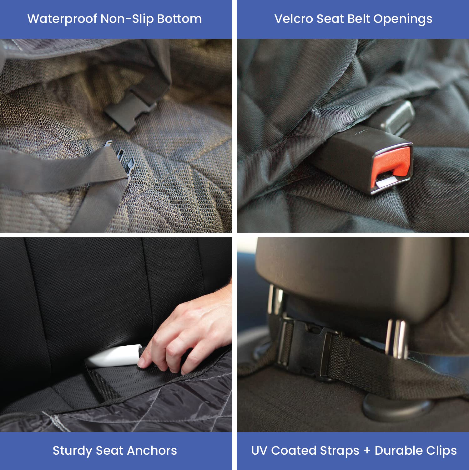 Dog Rear Seat Cover - Image 4