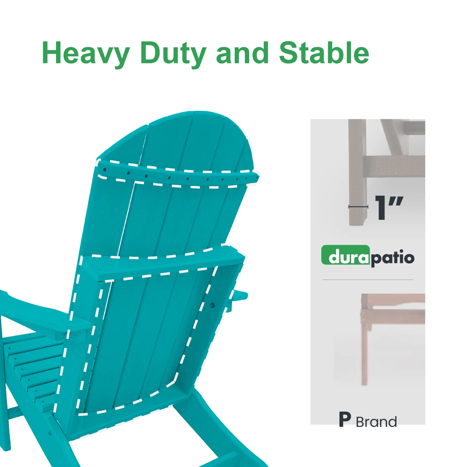 Durapatio Heavyduty patio furniture 2 set - Image 9